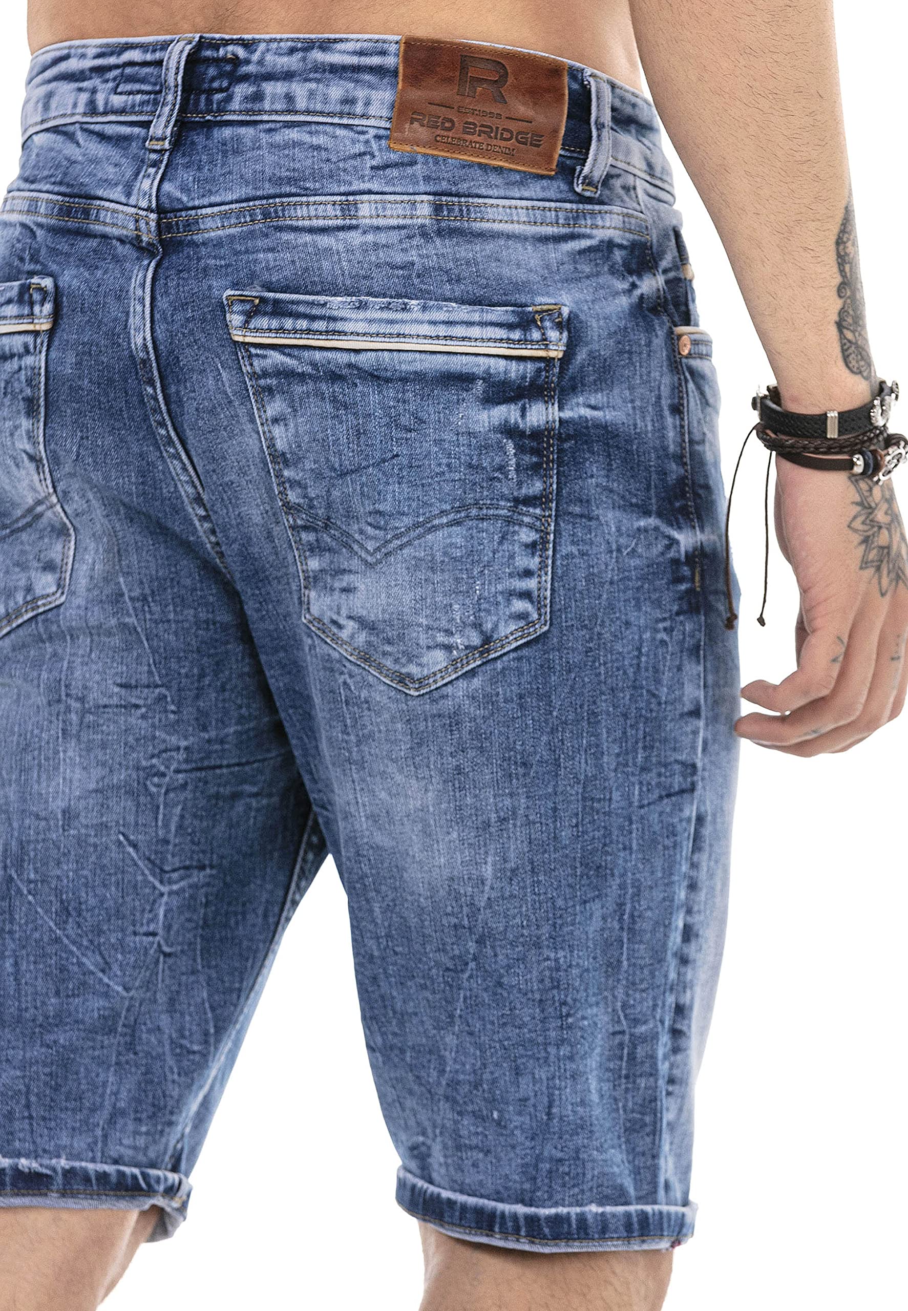 redbridge-jeans-shorts-herren-denim-kurze-hose image 6