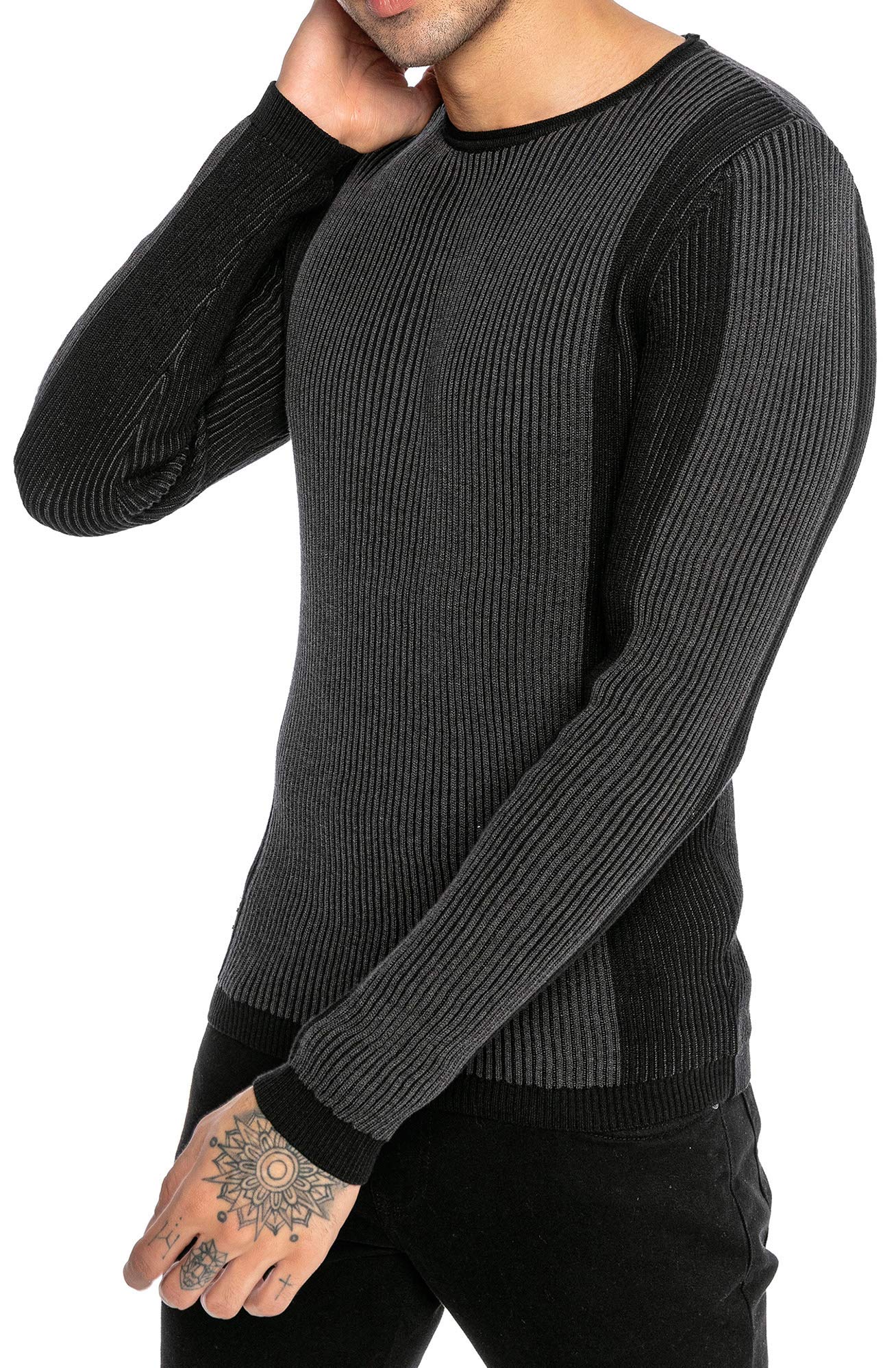 redbridge-pullover-strickpullover-slim-fit-two-tone-l image 3