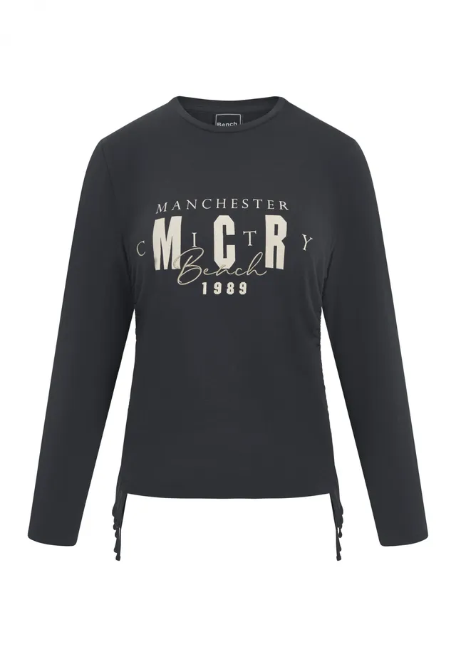 bench-arvika-sweatshirt-damen-schwarz-baumwolle image 1