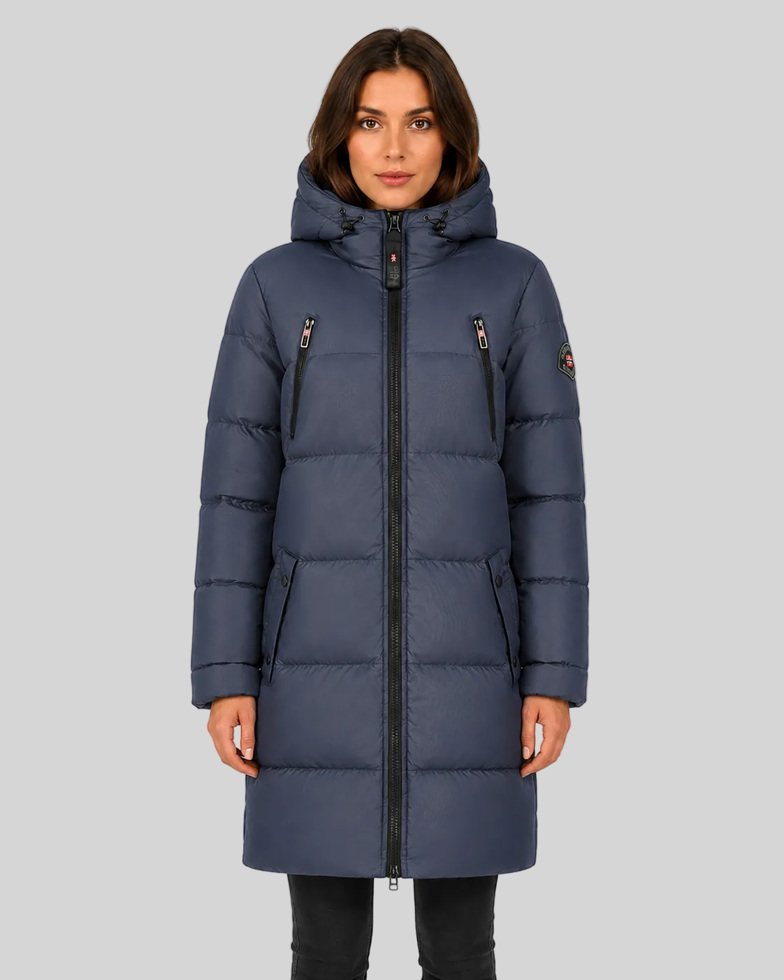 geographical-norway-adrianna-damen-parka-lang-marine-winter image 1
