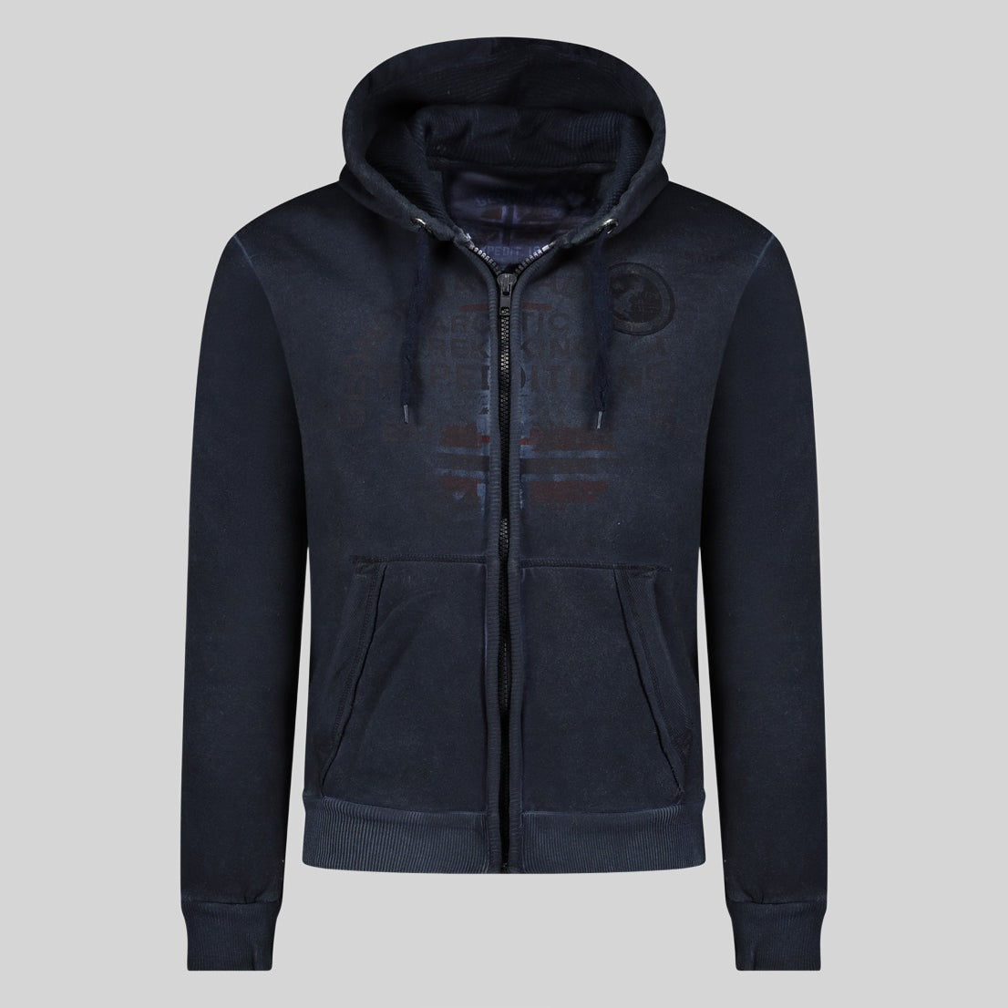 geographical-norway-gergen-herren-zip-hoodie-marine image 8