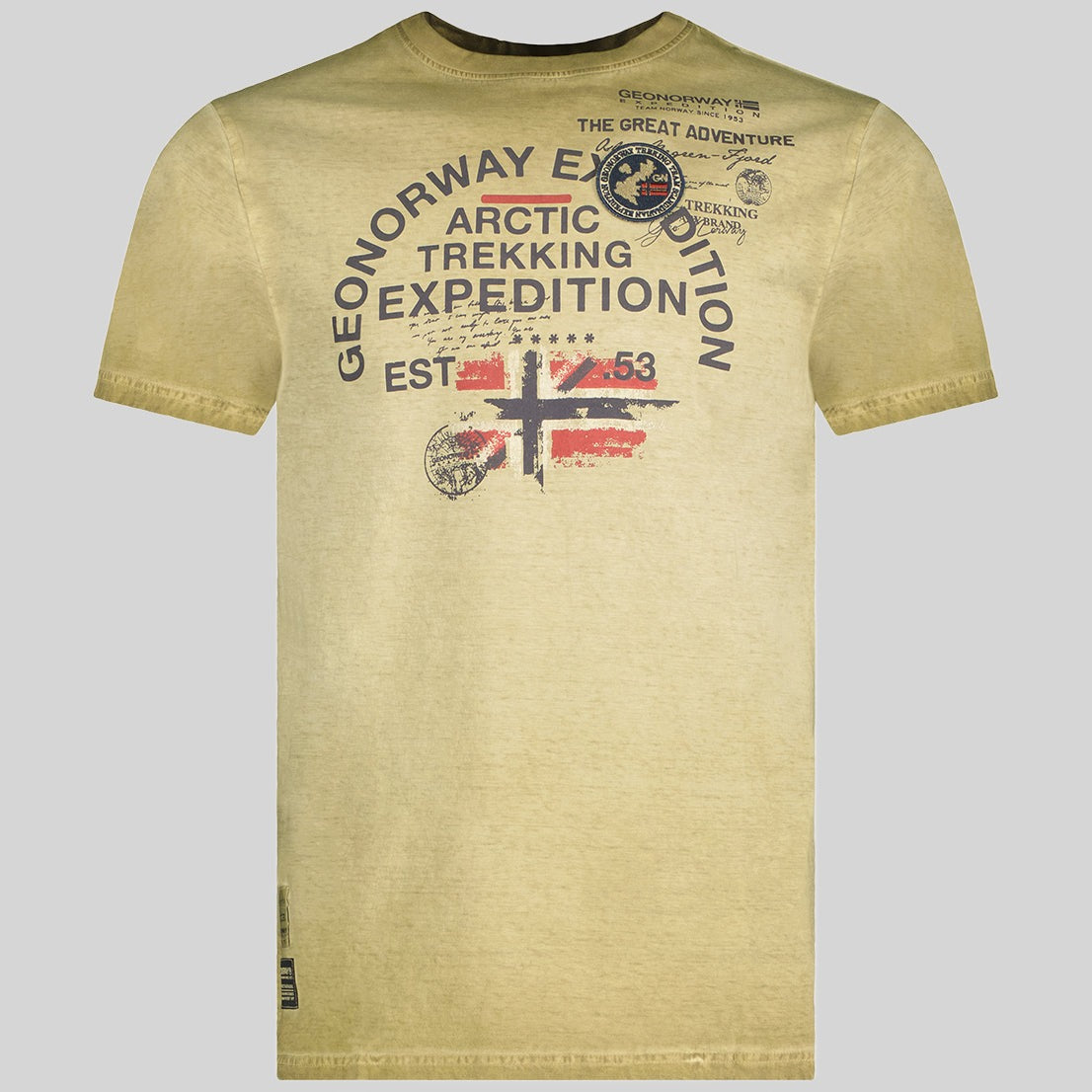 geographical-norway-jergen-herren-t-shirt-hellgrau-mit-print image 8
