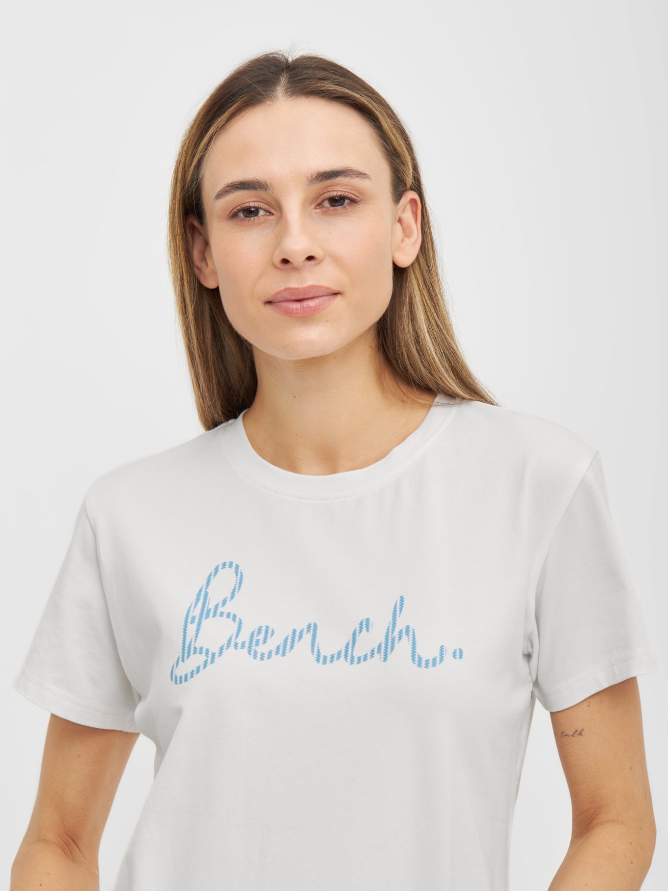 bench-mantova-damen-t-shirt-slim-fit-bright-white image 4