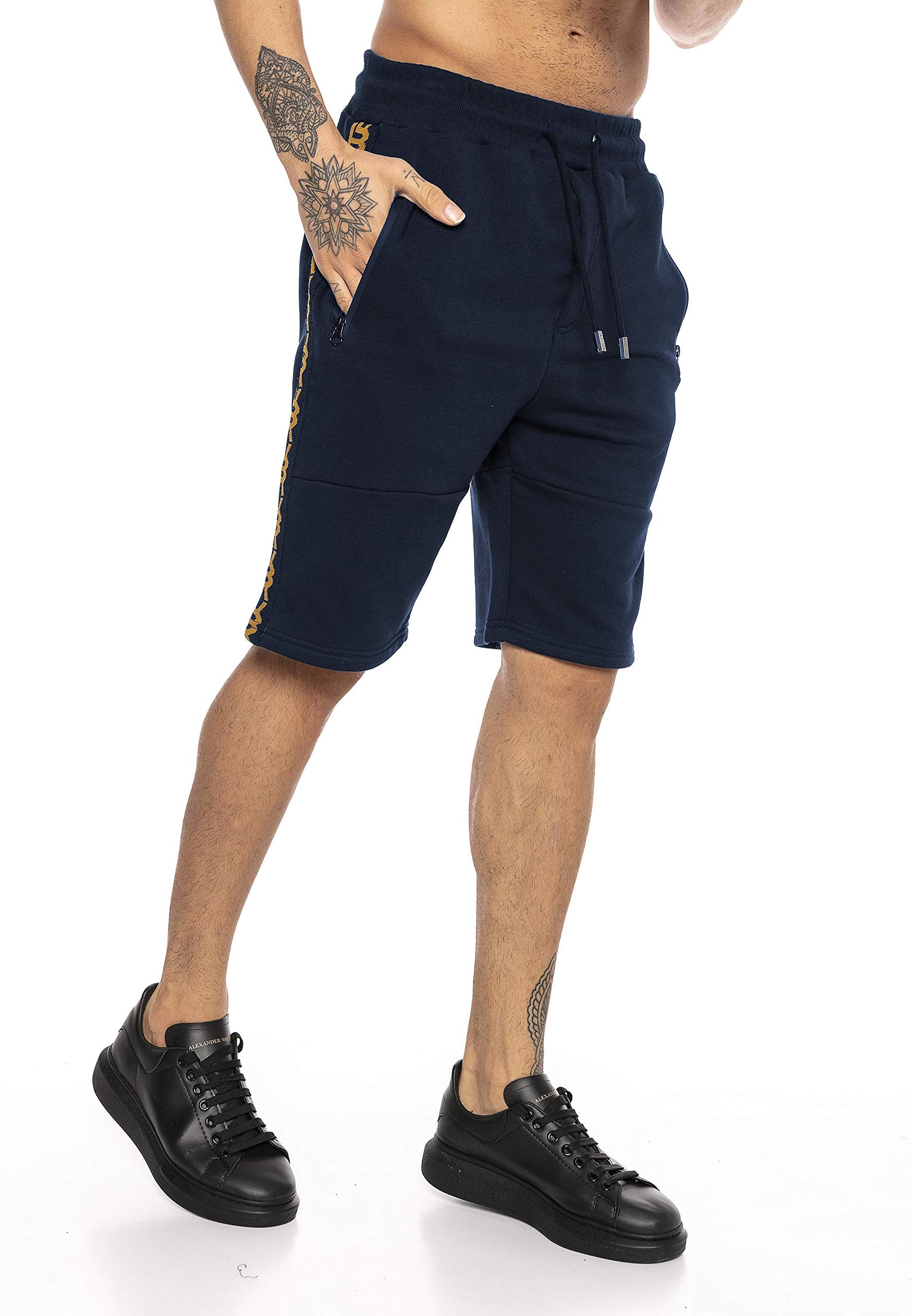 redbridge-shorts-herren-sweatshorts-schwarz-s image 5