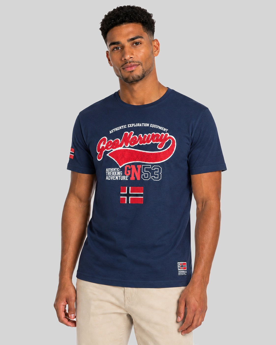 geographical-norway-jurbank-herren-t-shirt-schwarz-baumwolle image 8
