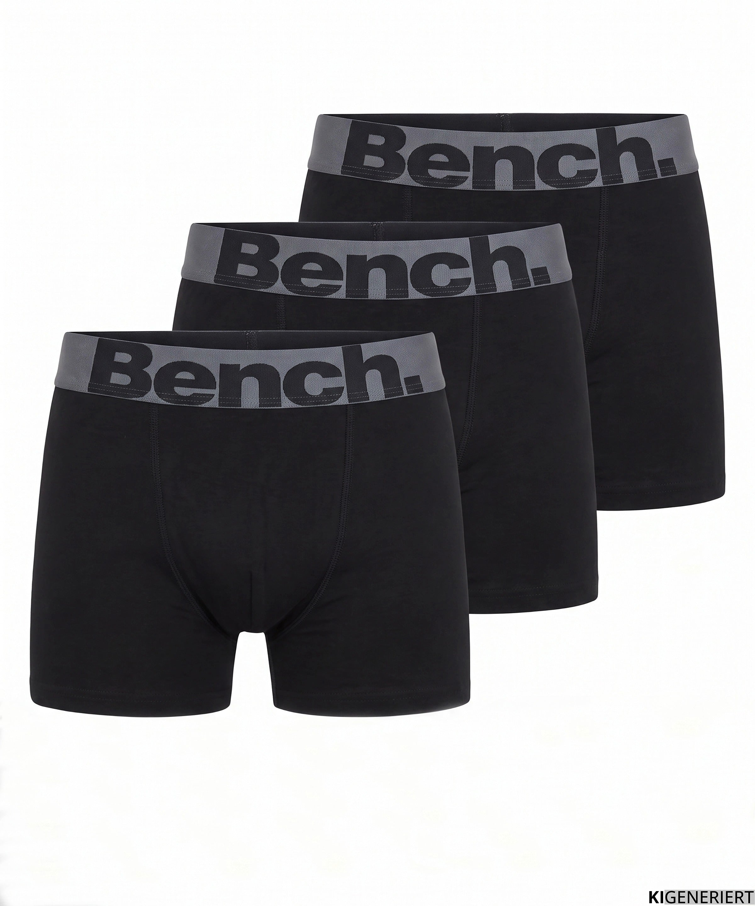 bench-elman-boxershorts-herren-3er-pack-schwarz-k-rpernah image 1