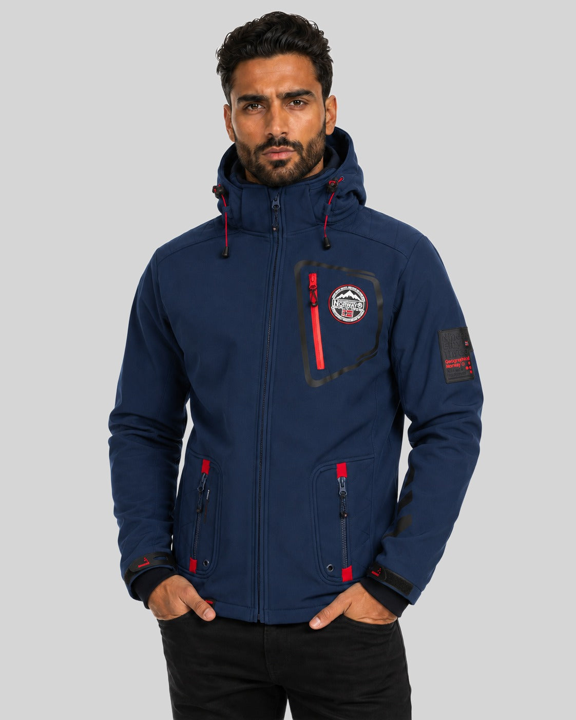 geographical-norway-tacebook-herren-softshelljacke-dunkelgrau image 7