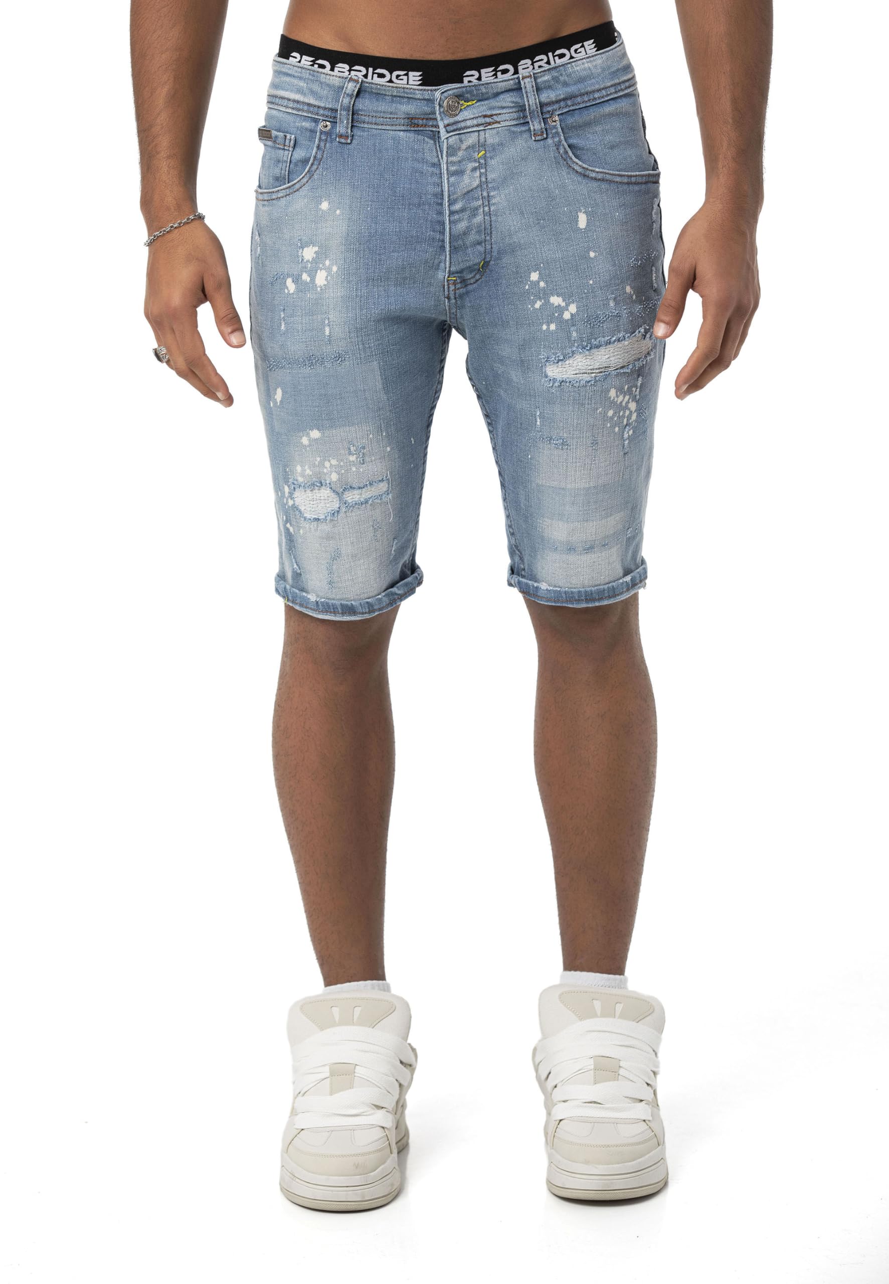 redbridge-m4896-jeans-shorts-herren-destroyed-stretch image 2