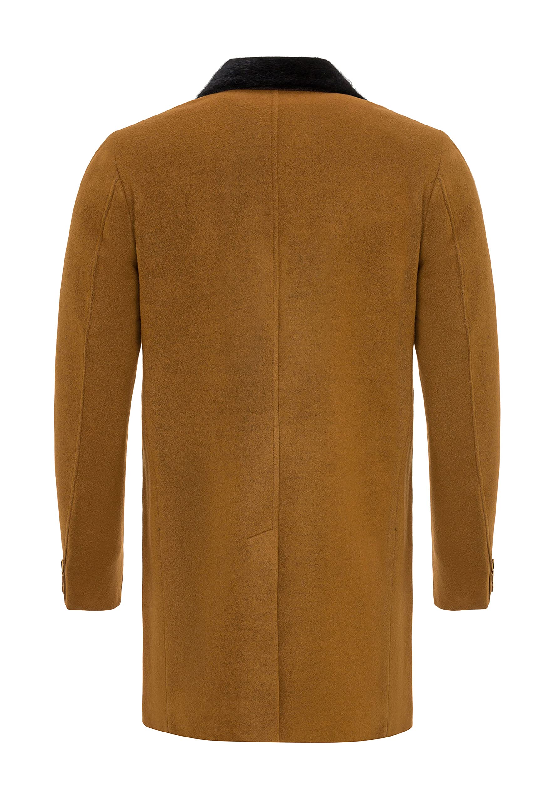 redbridge-trenchcoat-herren-mantel-jacke-schwarz-elastisch image 6