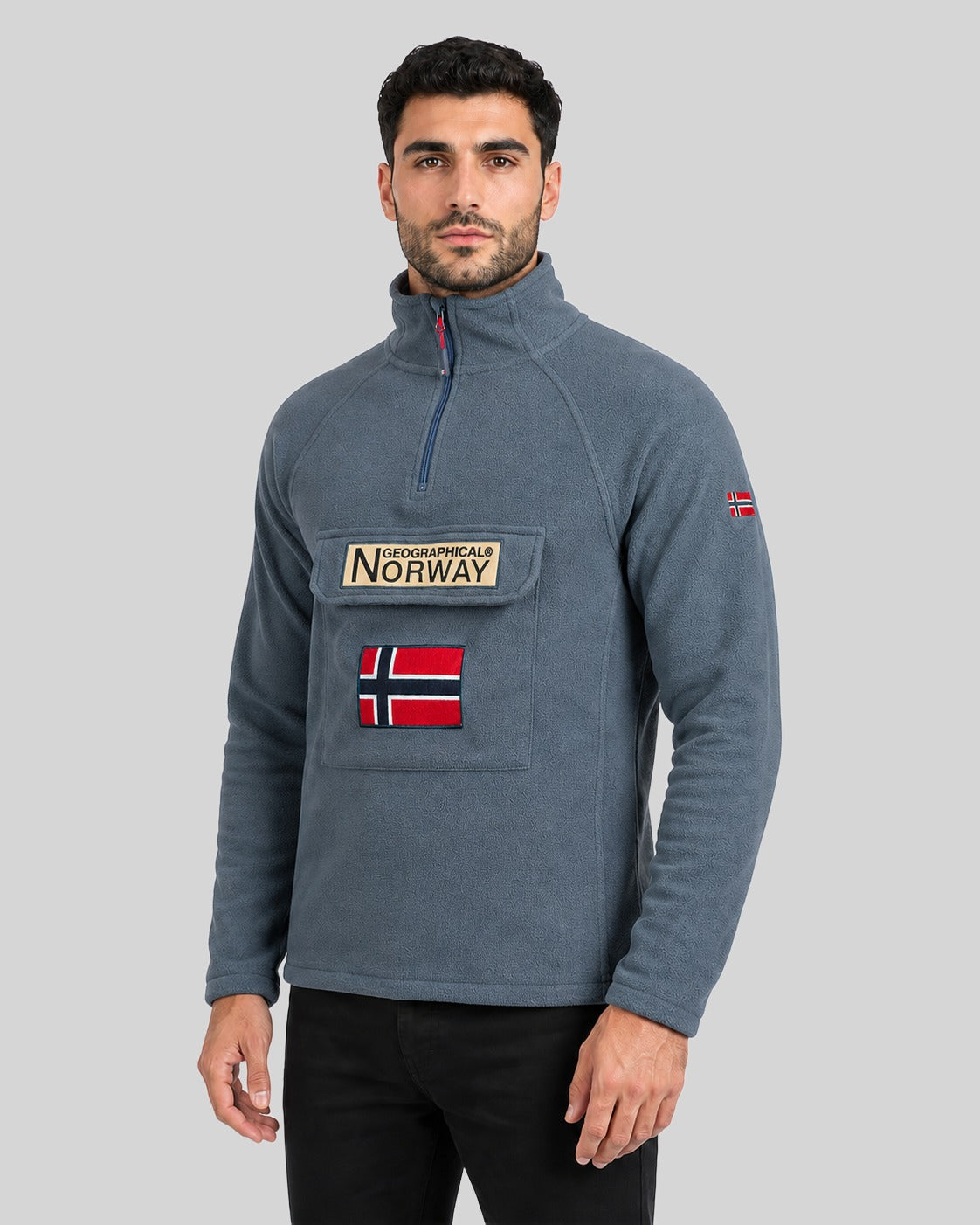 geographical-norway-tymclass-herren-sweatshirt-schwarz-fleece image 5