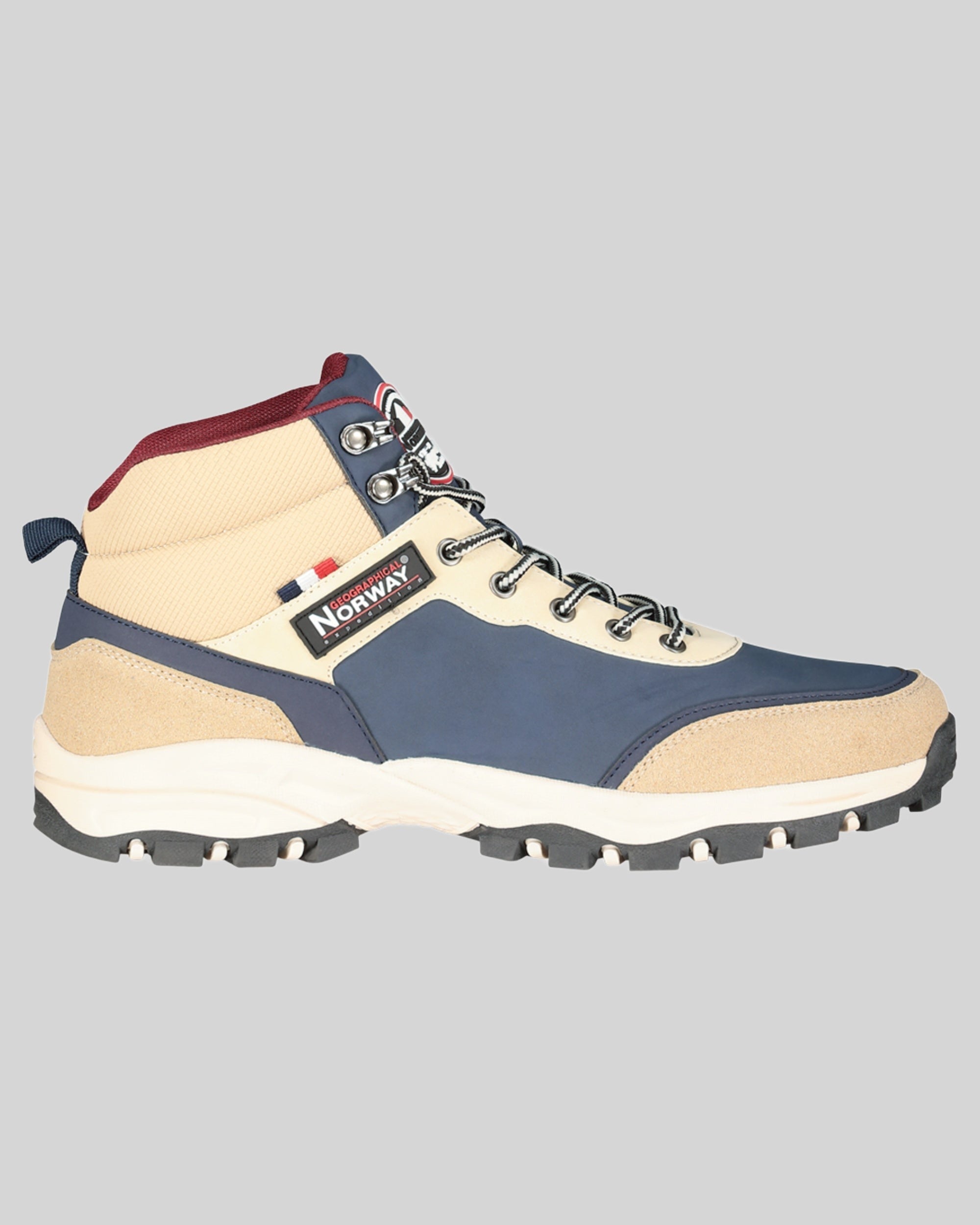 geographical-norway-ofred-herren-high-sneaker-schwarz image 5