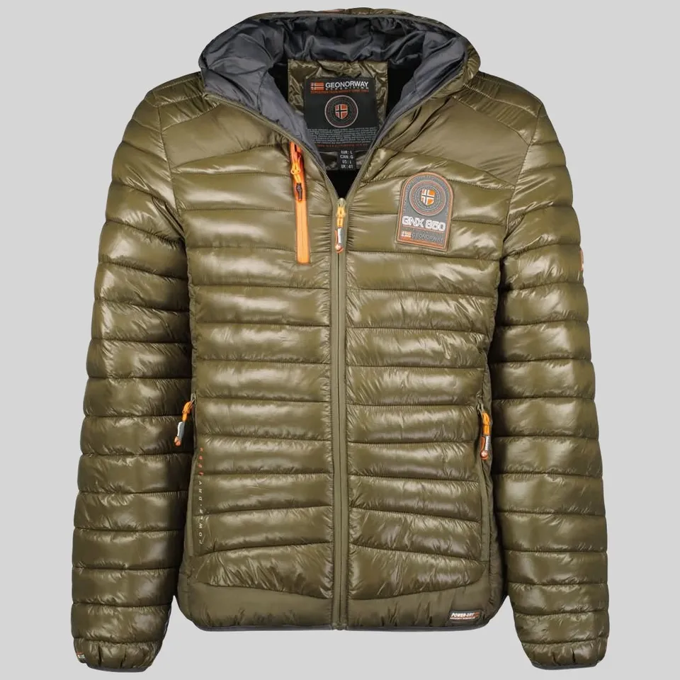 geographical-norway-briout-herren-blouson-khaki-wattiert image 1