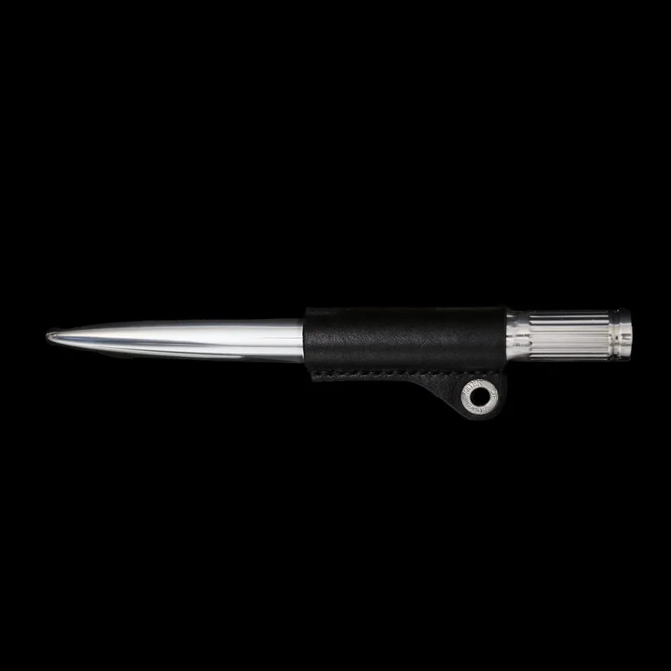 milk-of-lime-leather-penholder-stifthalter-schwarz-leder image 1