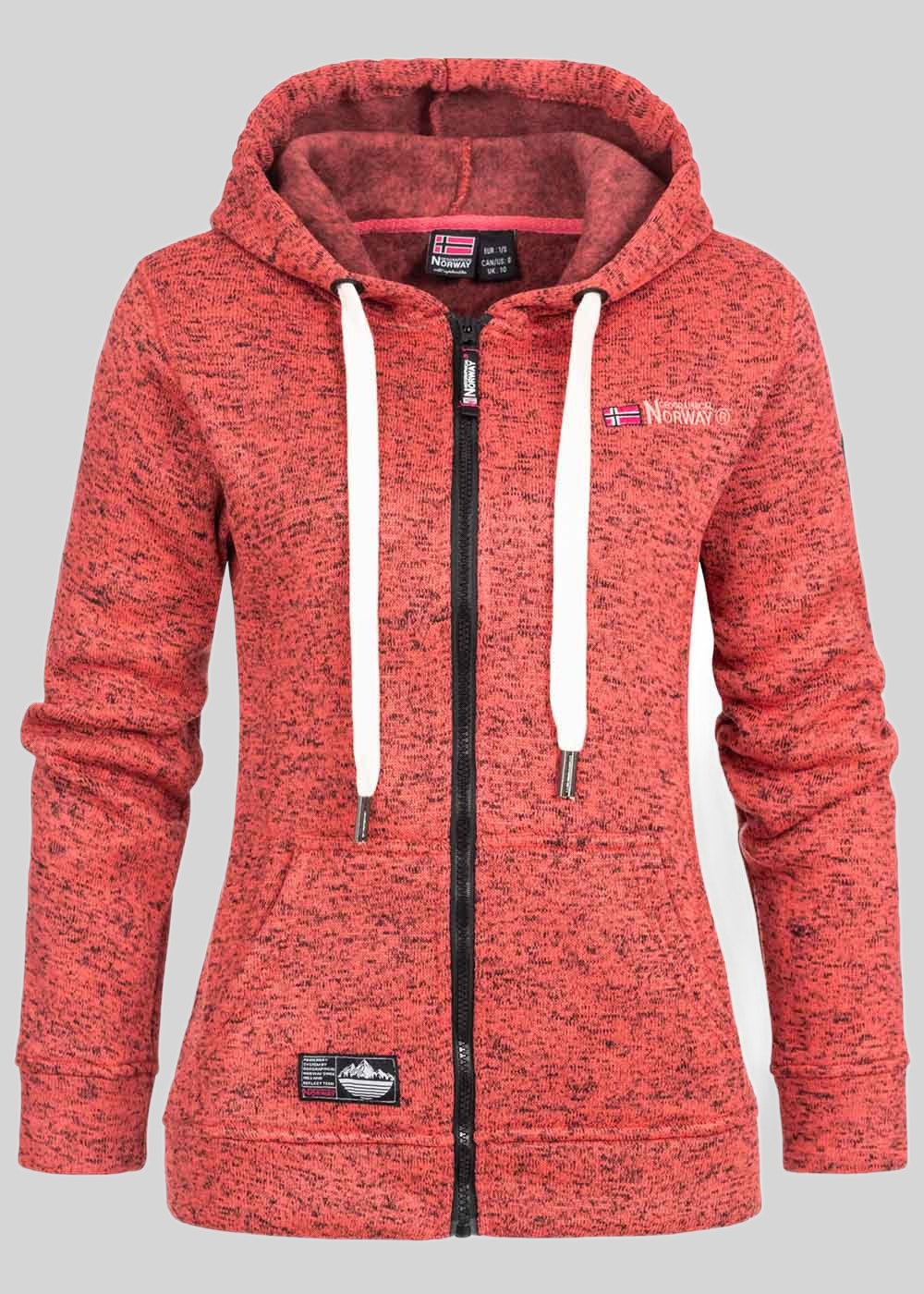 geographical-norway-talerte-damen-hoodie-schwarz-kapuze image 8
