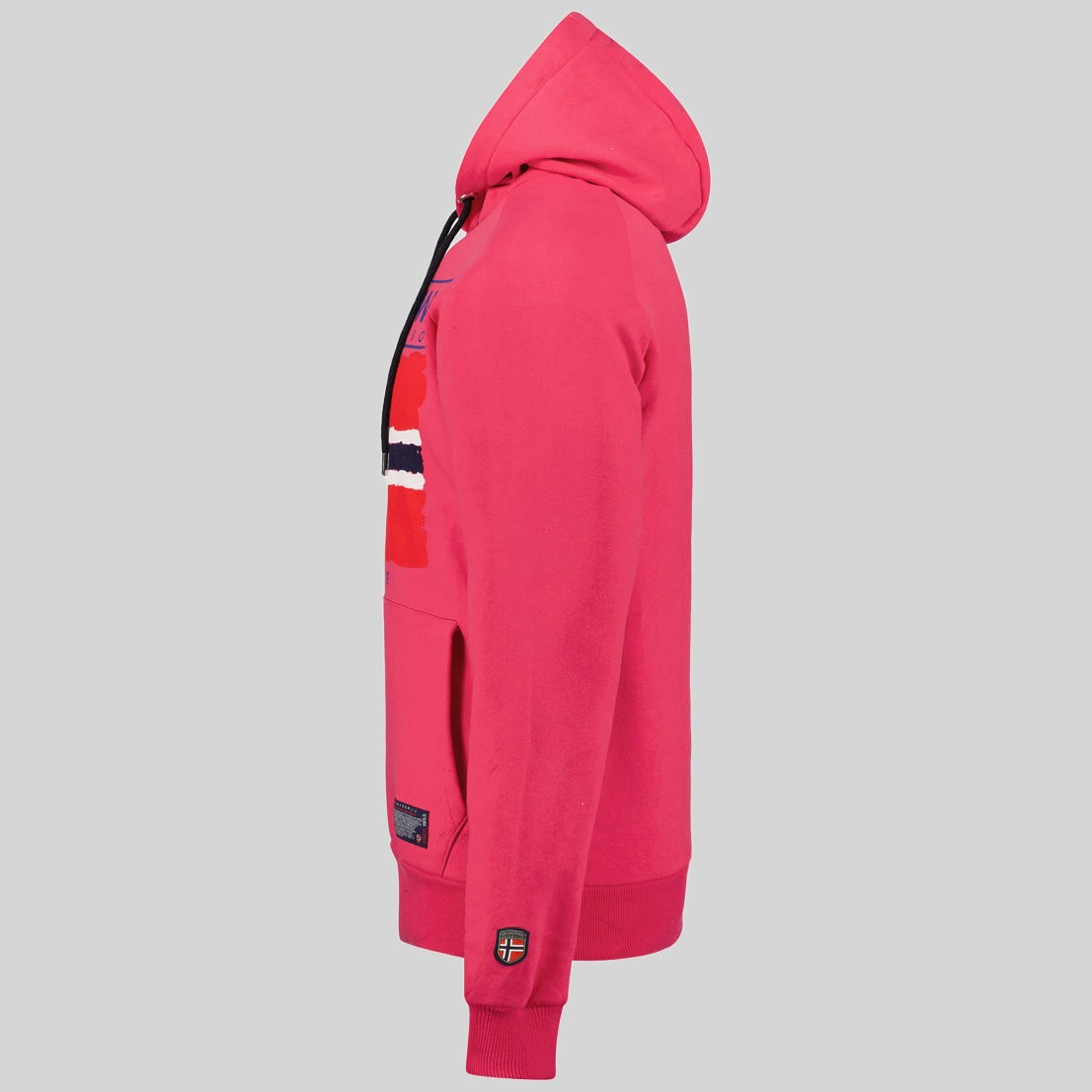 geographical-norway-gaelig-herren-hoodie-khaki-kapuze image 8