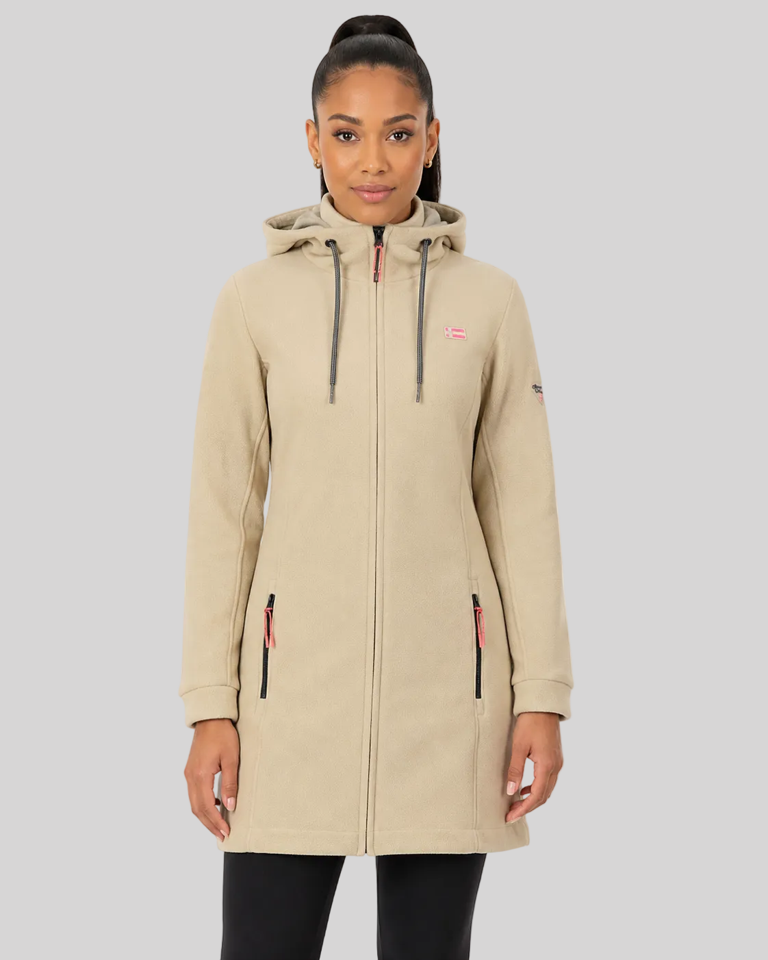 geographical-norway-timothe-fleecejacke-damen-schwarz-gr-m image 1