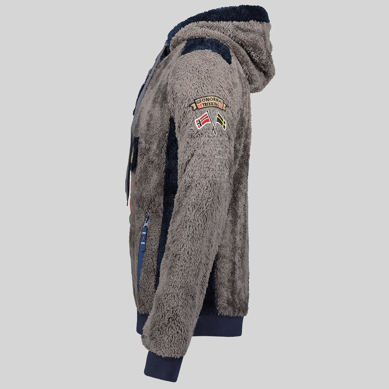 geographical-norway-gymclass-sherco-herren-fleecejacke-schwarz-kapuze-rei-versch image 4