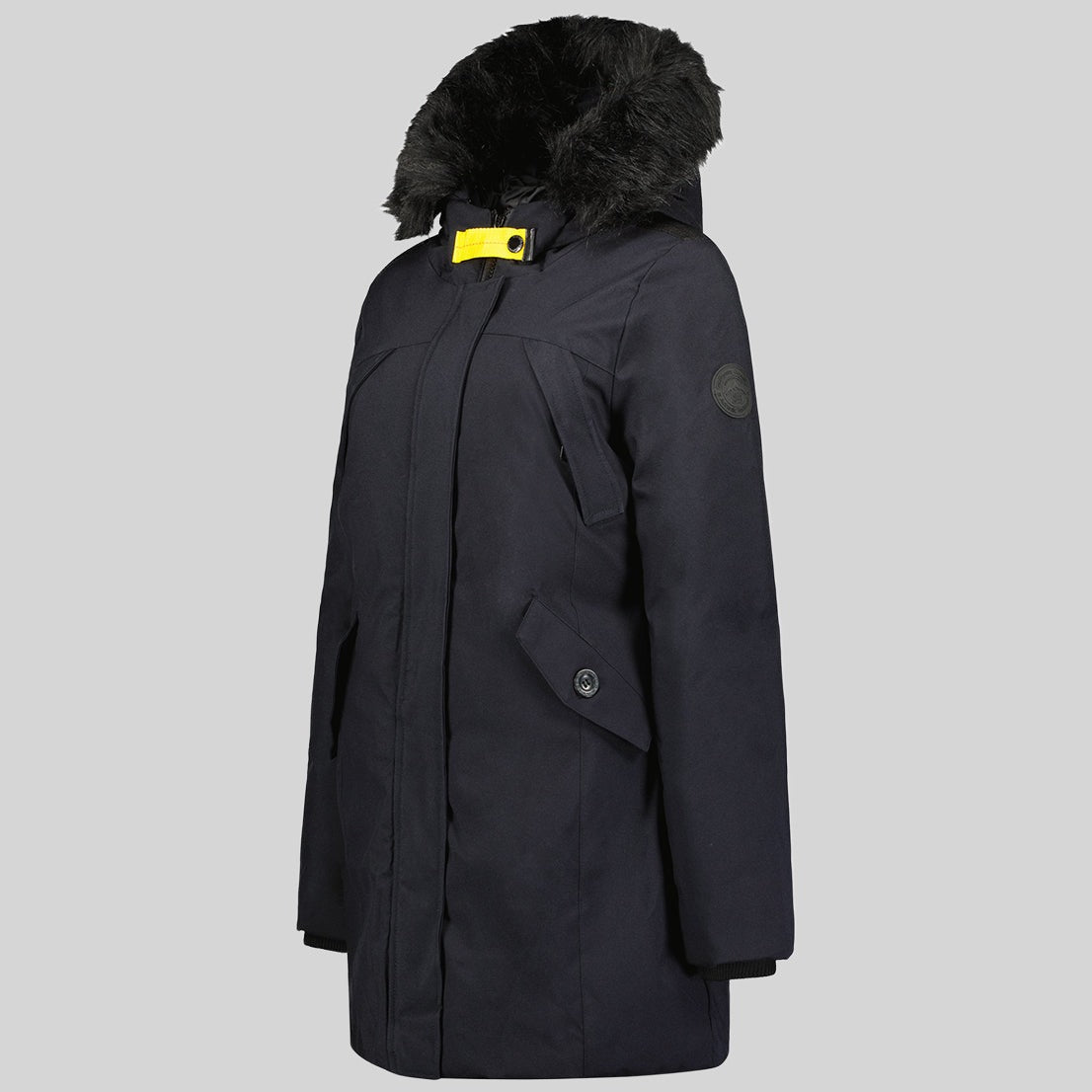 geographical-norway-cherifa-parka-damen-schwarz-winter-gef-ttert image 7