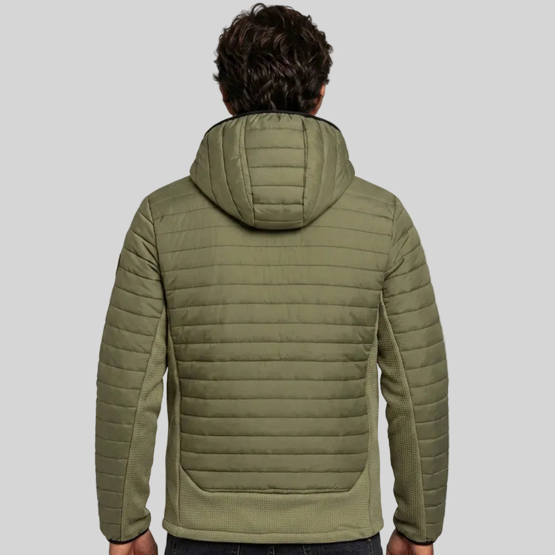 geographical-norway-carembar-herren-winterjacke-kaki-kapuze image 2