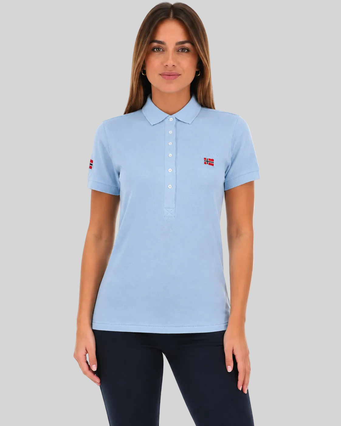 geographical-norway-kelly-damen-polo-marine-baumwolle image 6