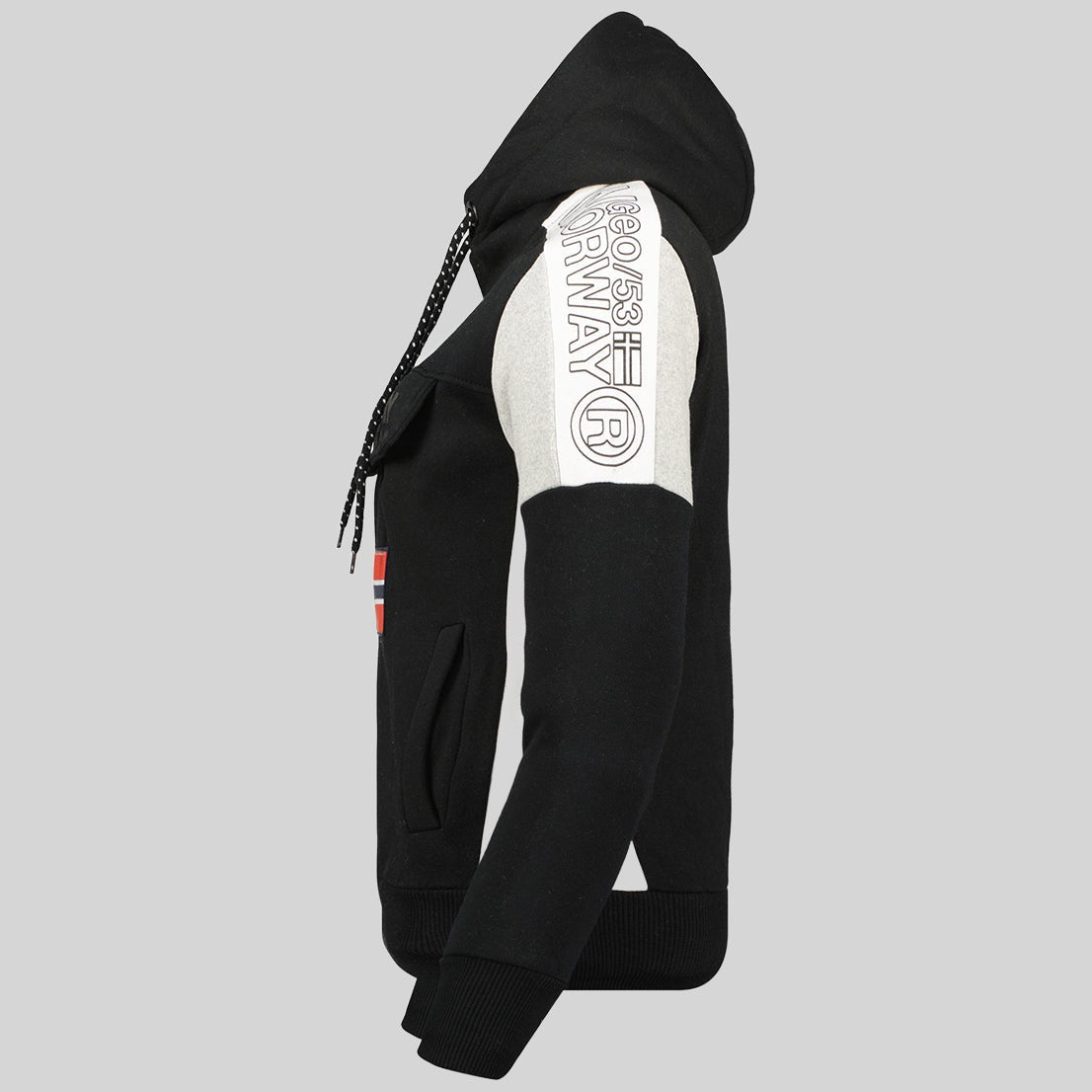 geographical-norway-fago-hoodie-damen-schwarz-mit-kapuze image 4