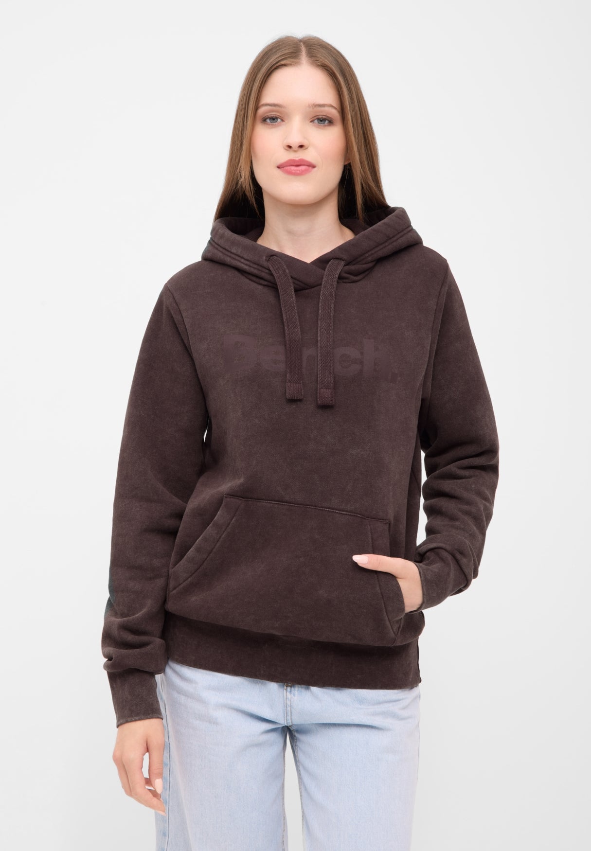 bench-lerenna-hoodie-damen-mauve-wine-washed image 2