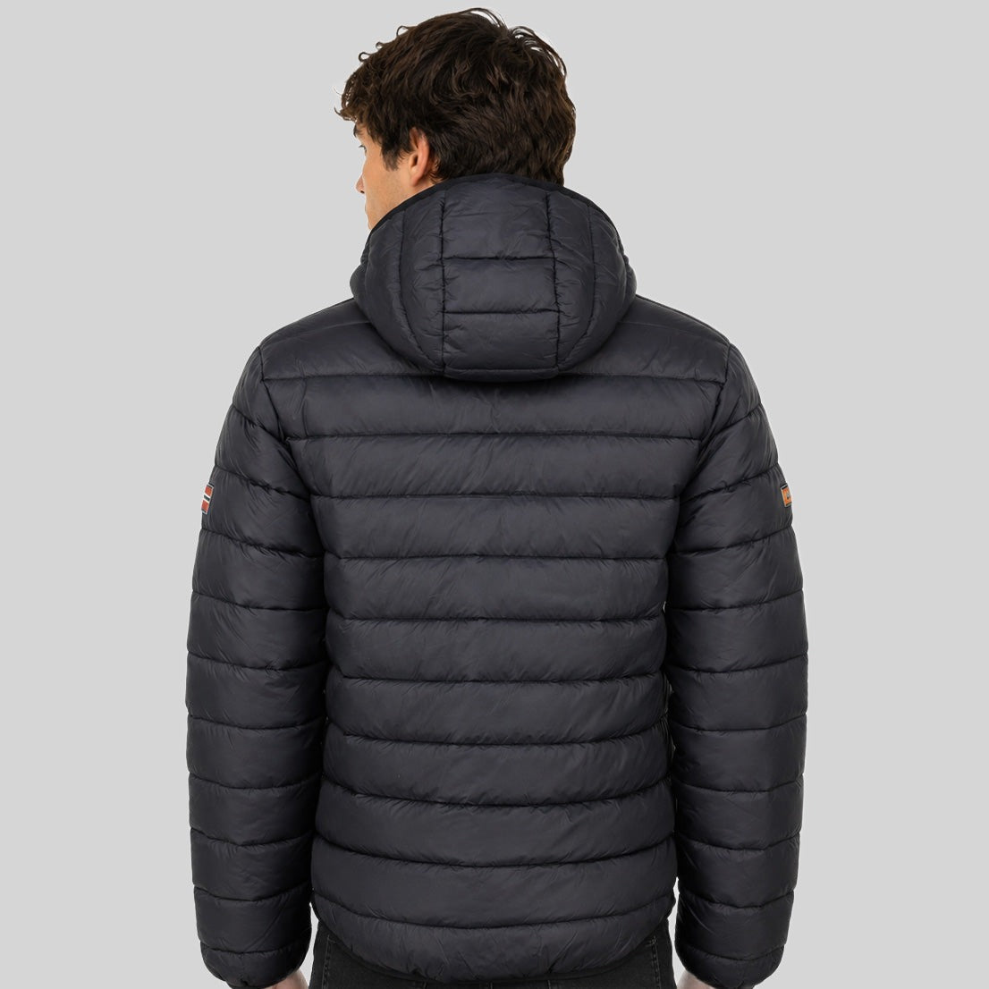 geographical-norway-amigoflag-herren-doudoune-kapuze-schwarz image 8
