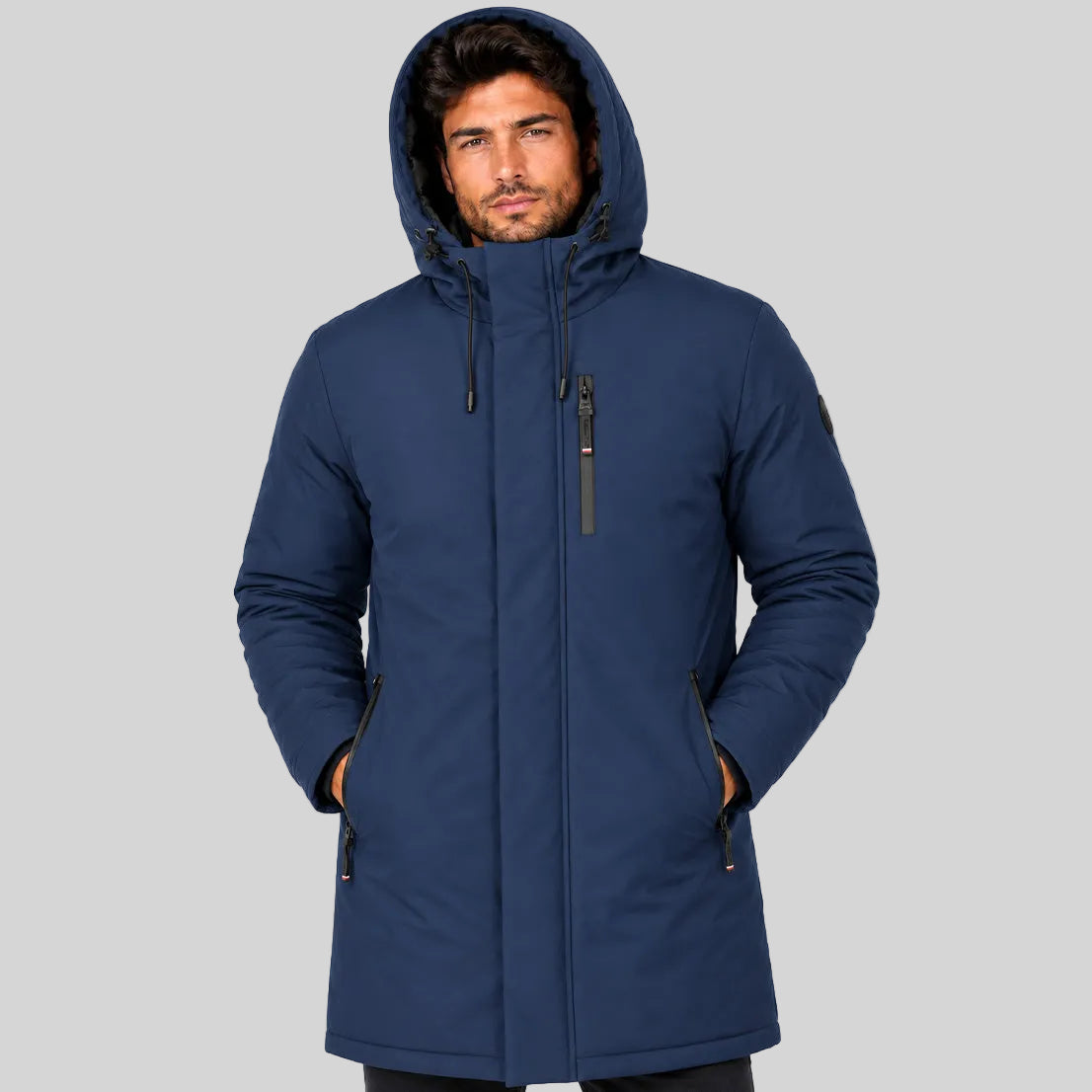 geographical-norway-bakel-herren-parka-schwarz-lang image 7