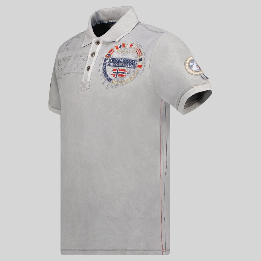geographical-norway-kinflat-herren-polo-schwarz-baumwolle image 3