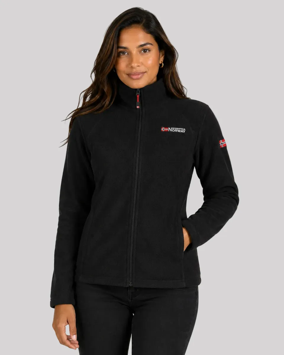 geographical-norway-tug-fz-damen-fleecejacke-schwarz image 1