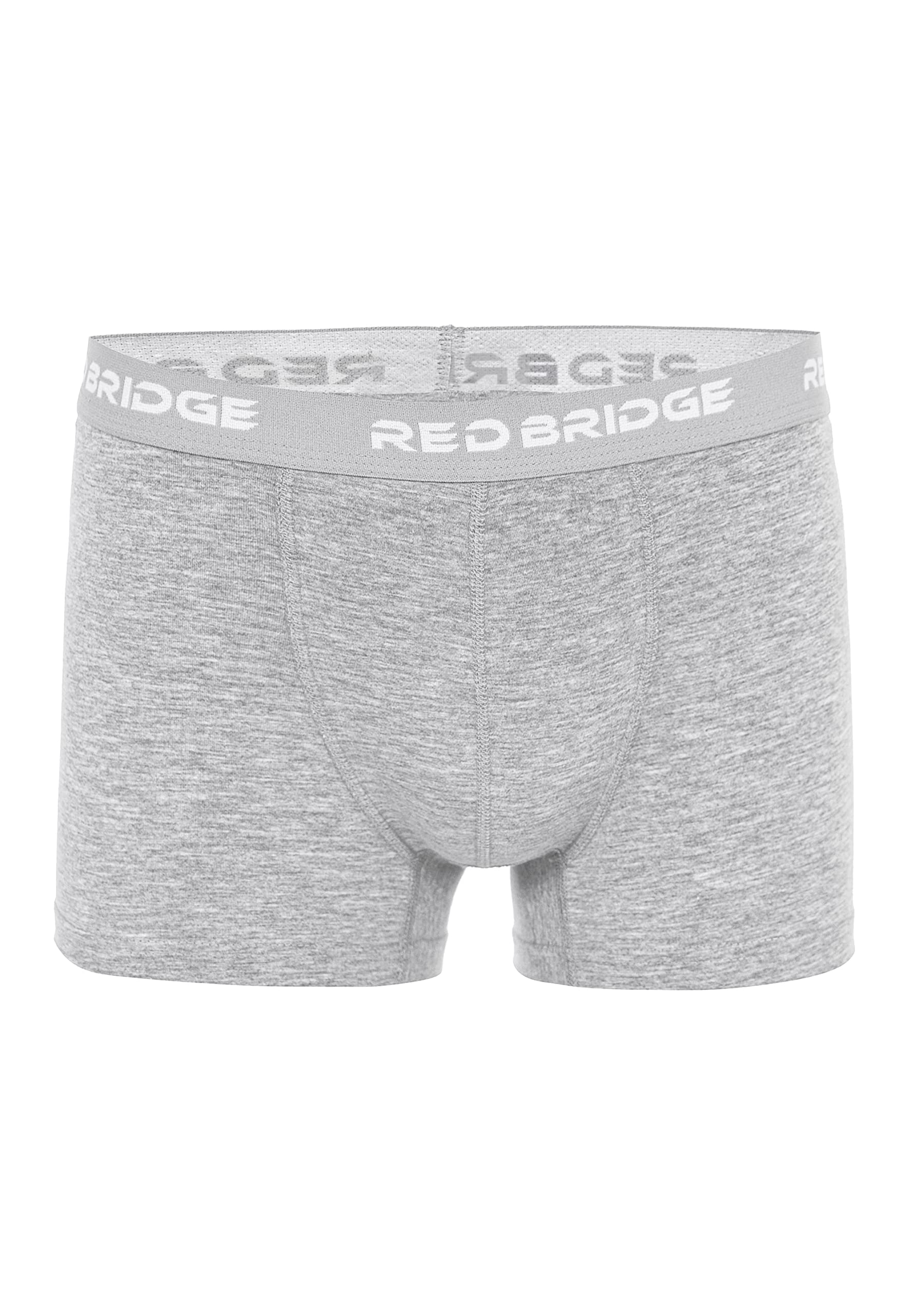 redbridge-m7301-boxershorts-6er-pack-herren-baumwolle-schwarz image 4