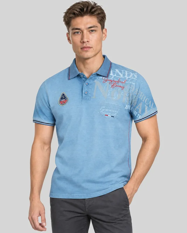 geographical-norway-kadventure-herren-polo-schwarz-kurzarm image 1
