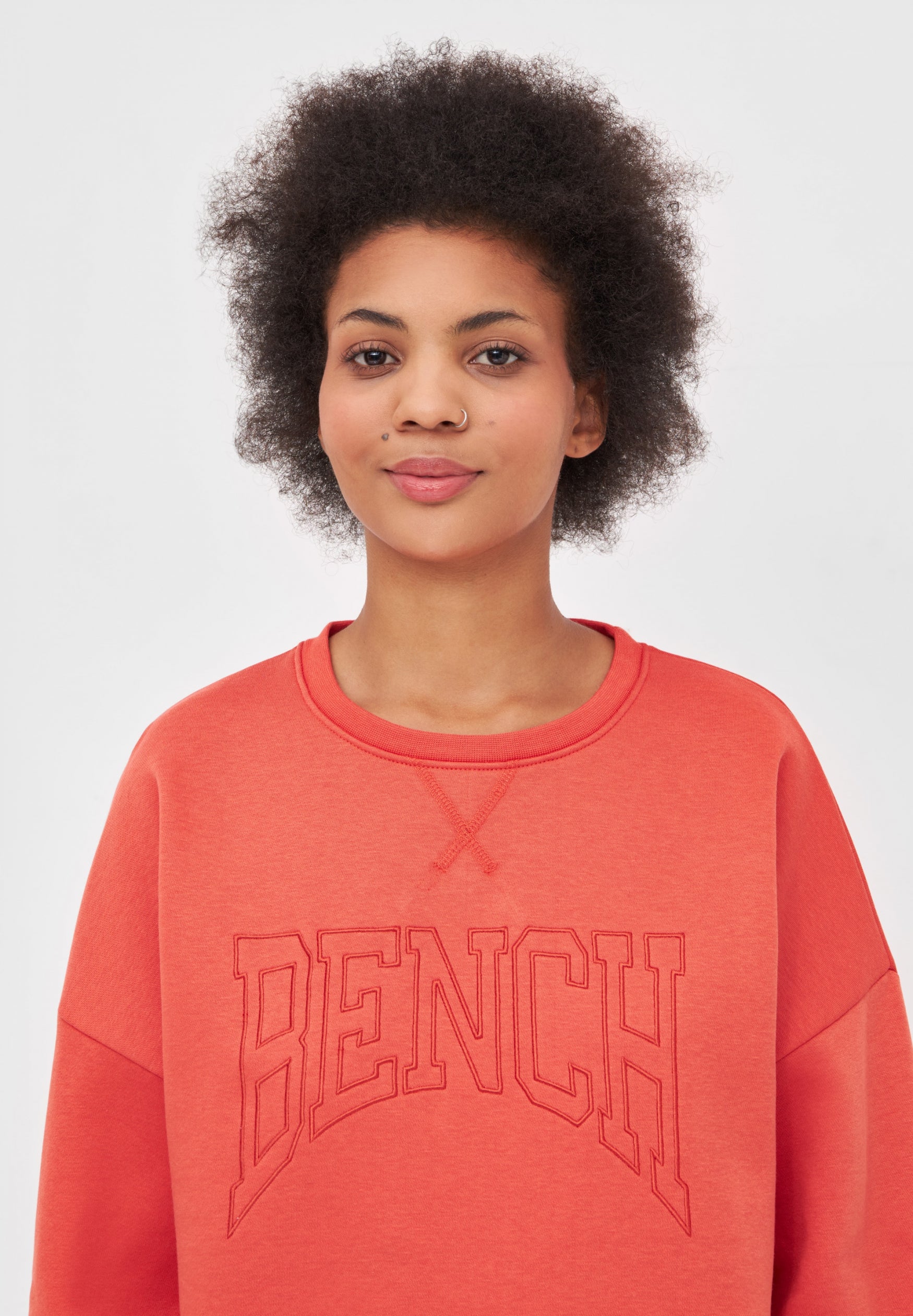 bench-aldana-sweatshirt-damen-winter-white-rundhals image 8