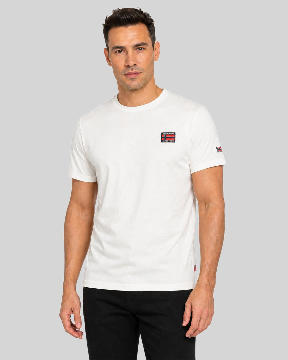 geographical-norway-jaltimore-herren-t-shirt-gelb-baumwolle image 6