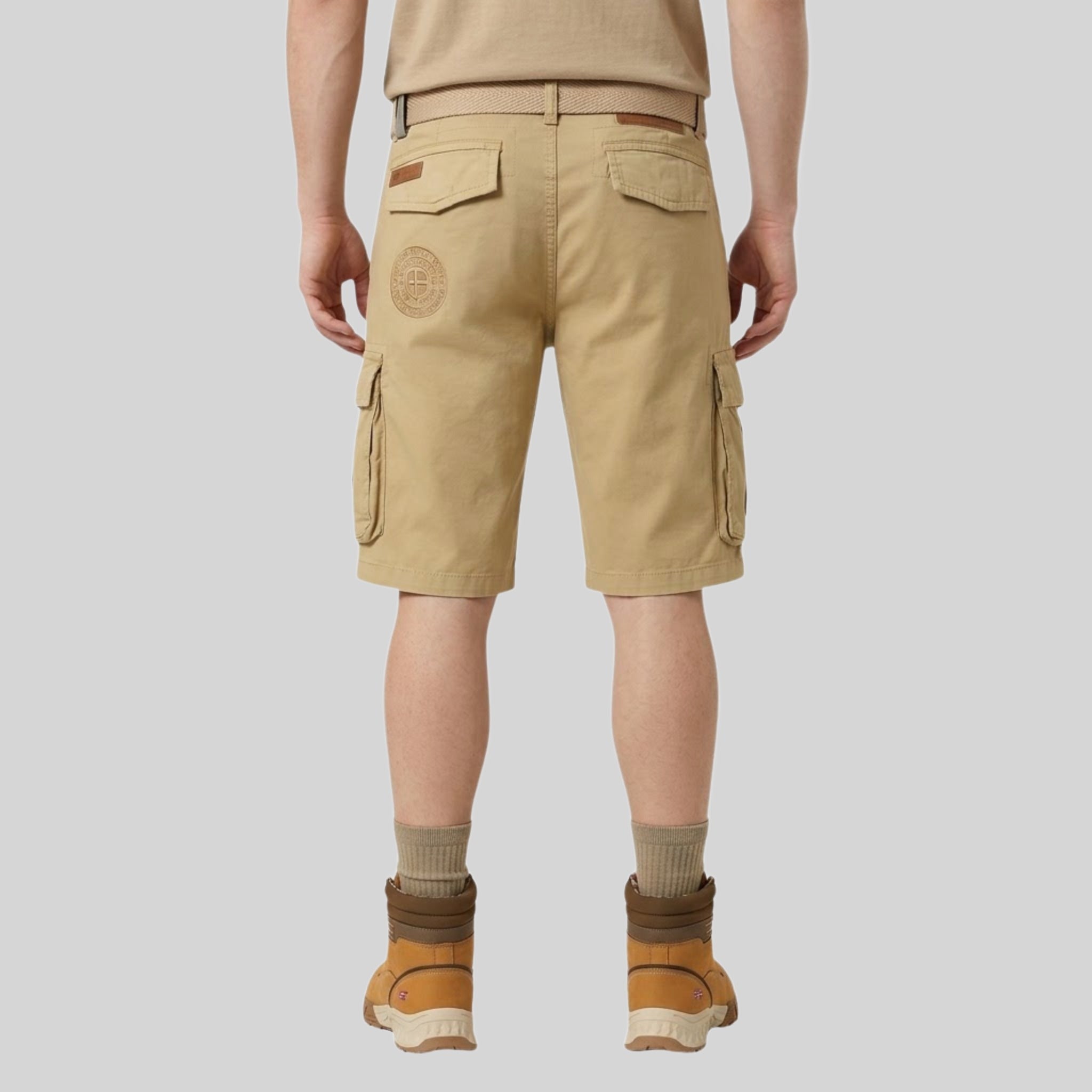 geographical-norway-pouvoir-herren-bermuda-beige-sommer image 2