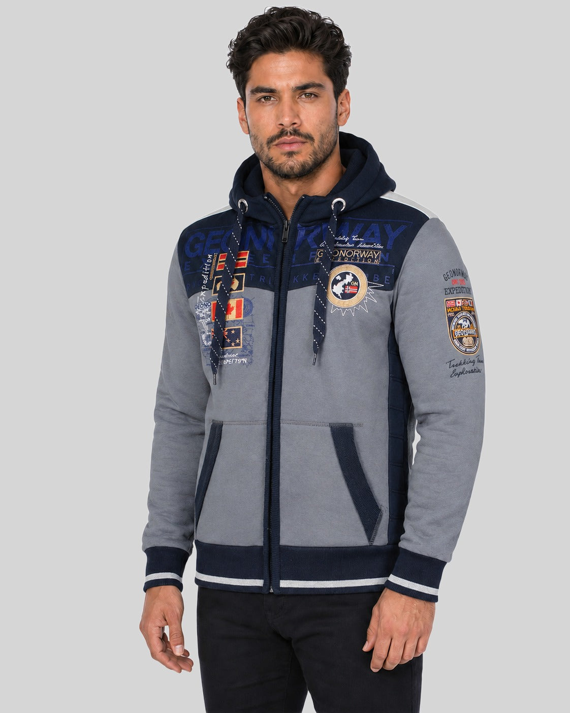 geographical-norway-geday-herren-hoodie-kapuze-schwarz image 6