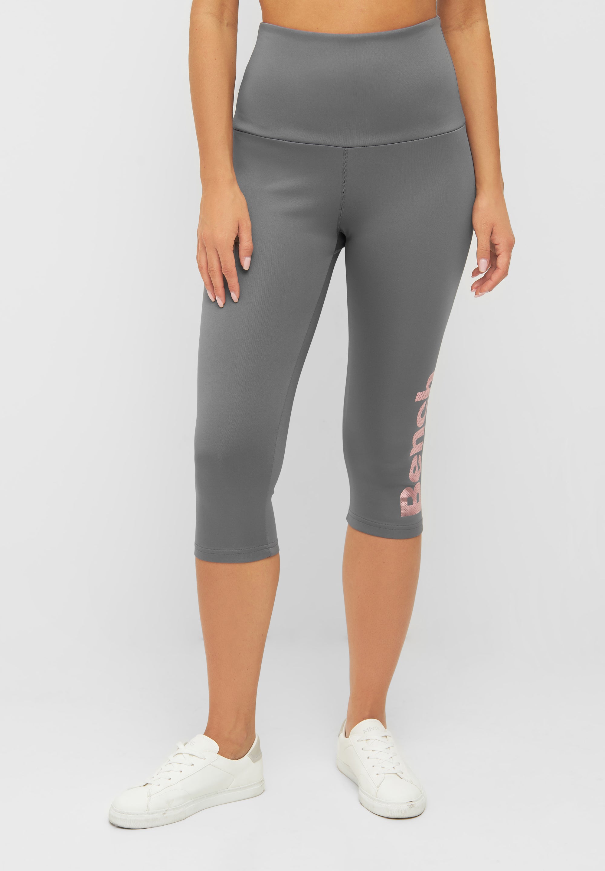 bench-shellie-damen-leggings-3-4-charcoal-hoher-bund image 2