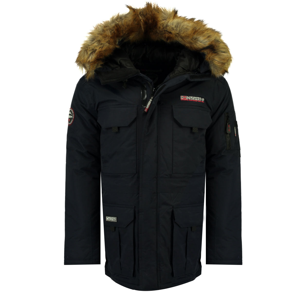 geographical-norway-alpes-herren-winterparka-schwarz image 3