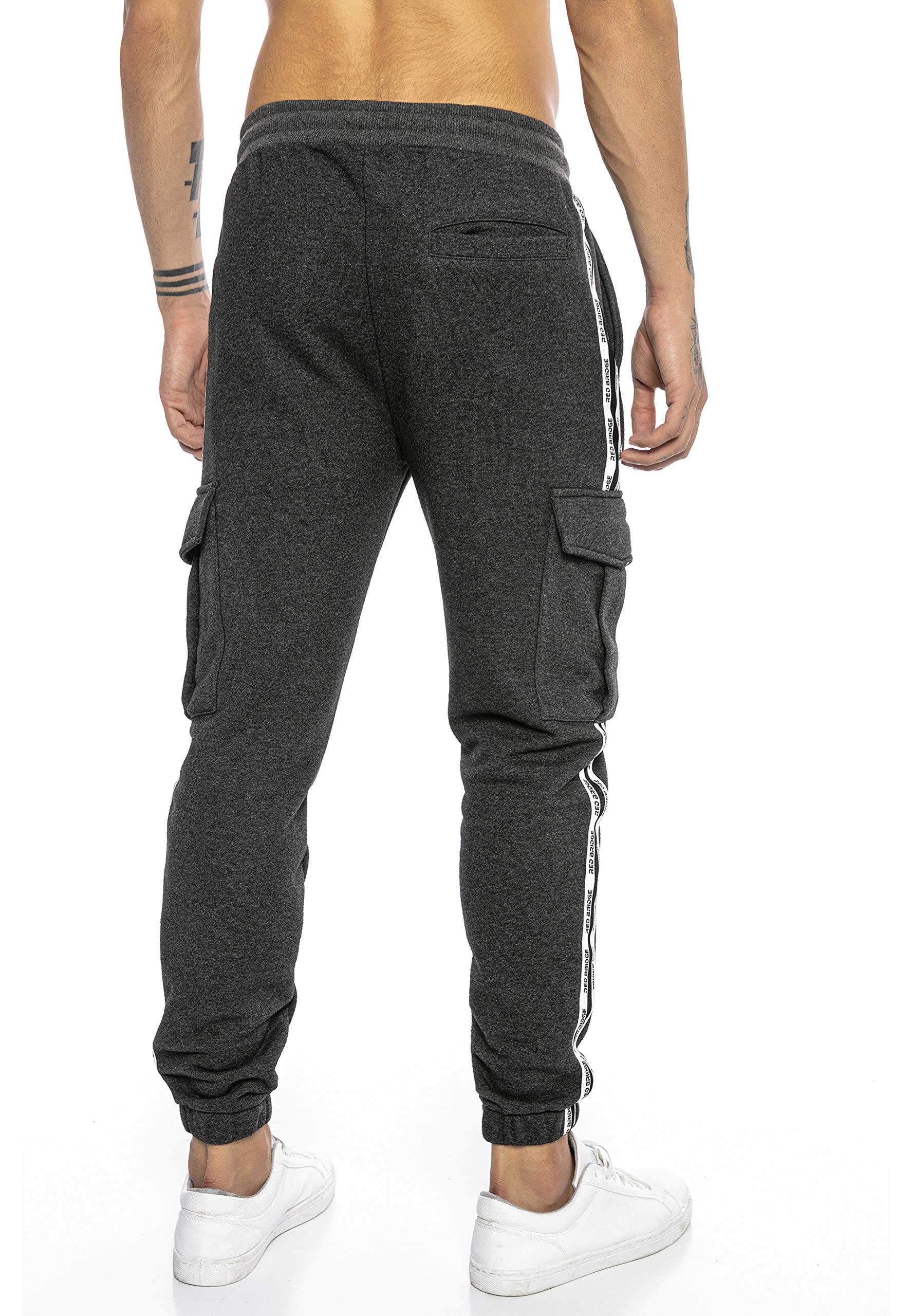 redbridge-cargo-jogger-jogginghose-herren-l-schwarz image 4
