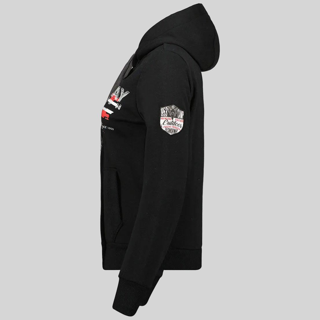 geographical-norway-gisland-damen-sweatjacke-schwarz-kapuze image 5