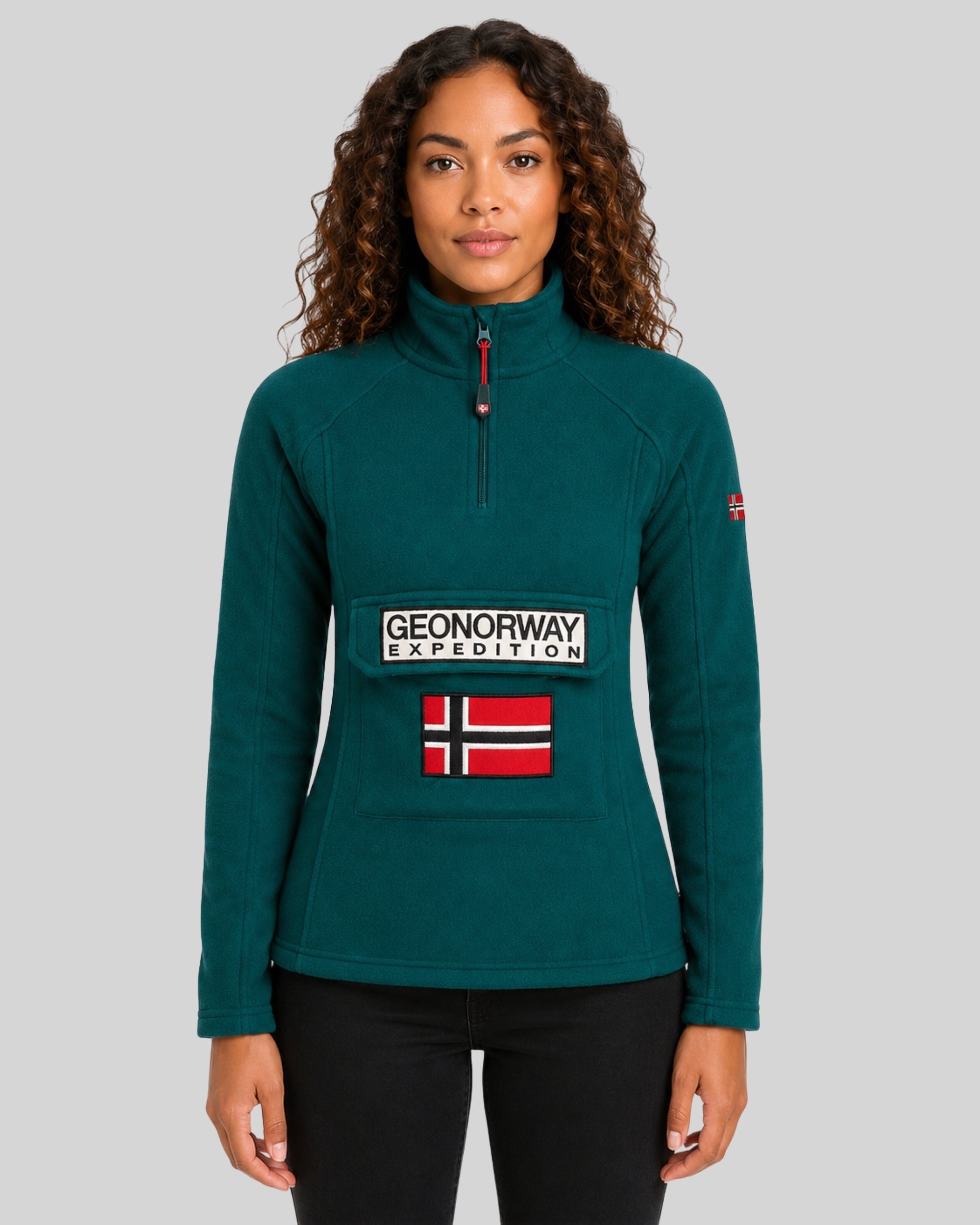 geographical-norway-tymclass-hz-fleecejacke-damen-schwarz image 6