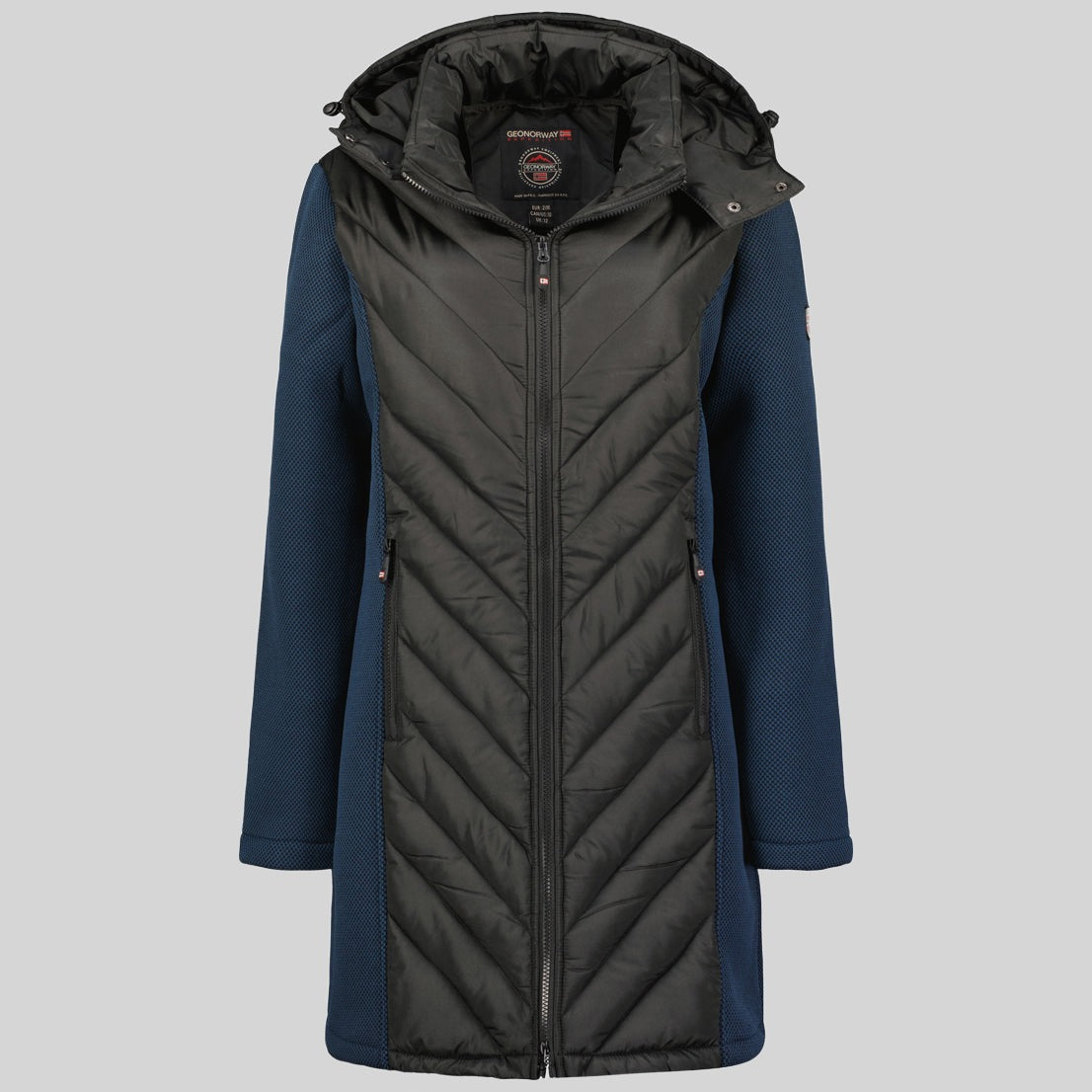 geographical-norway-bilhac-damen-parka-bordeaux-bicolor image 5