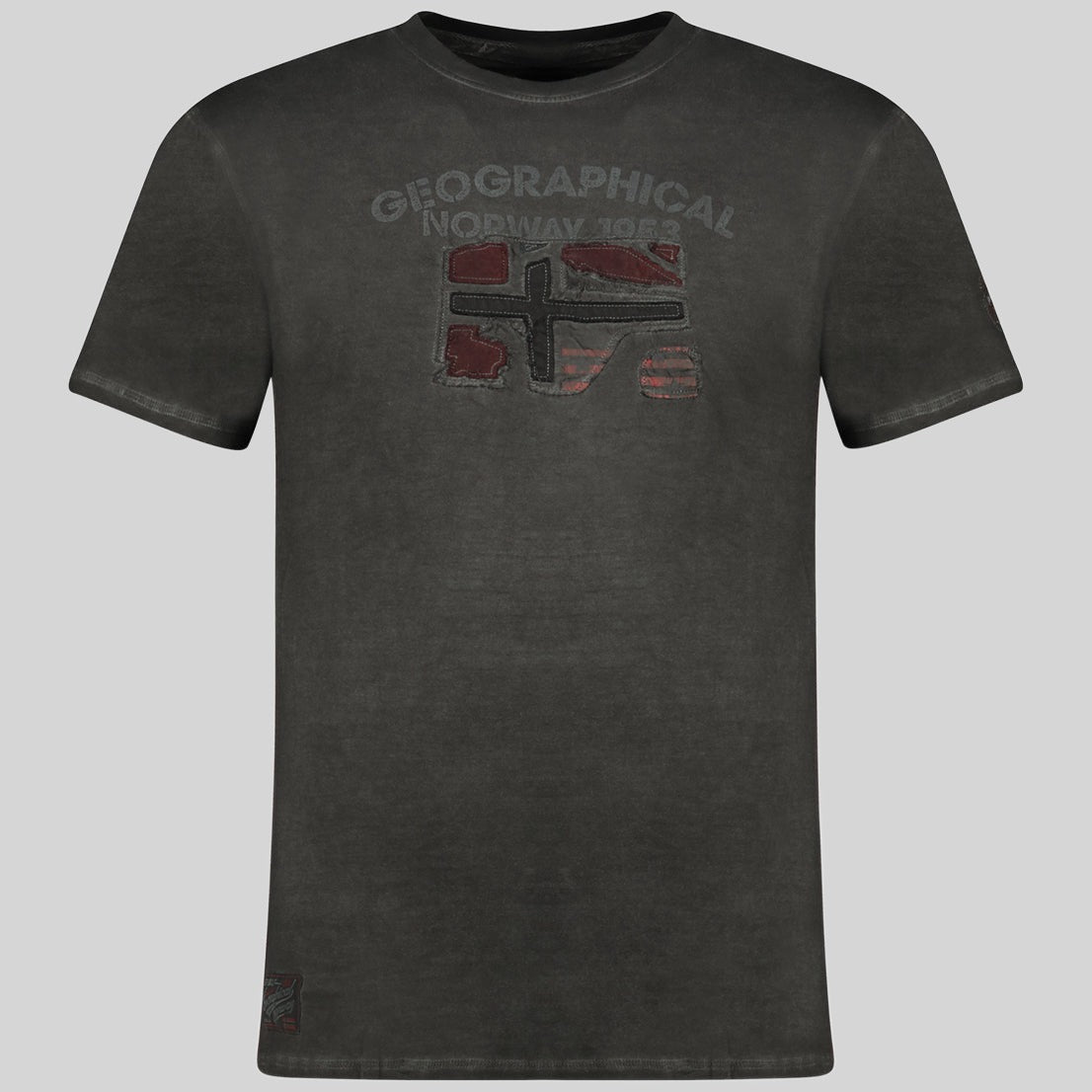 geographical-norway-jotz-t-shirt-herren-schwarz-rundhals-print image 3