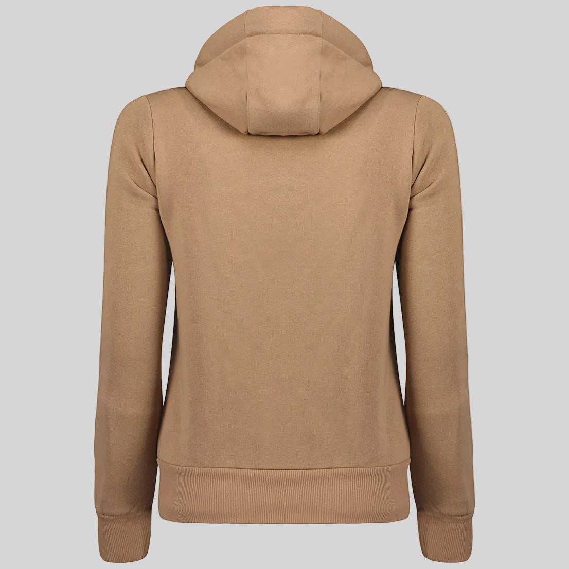 geographical-norway-getchup-damen-hoodie-taupe-mit-k-ngurutasche image 2