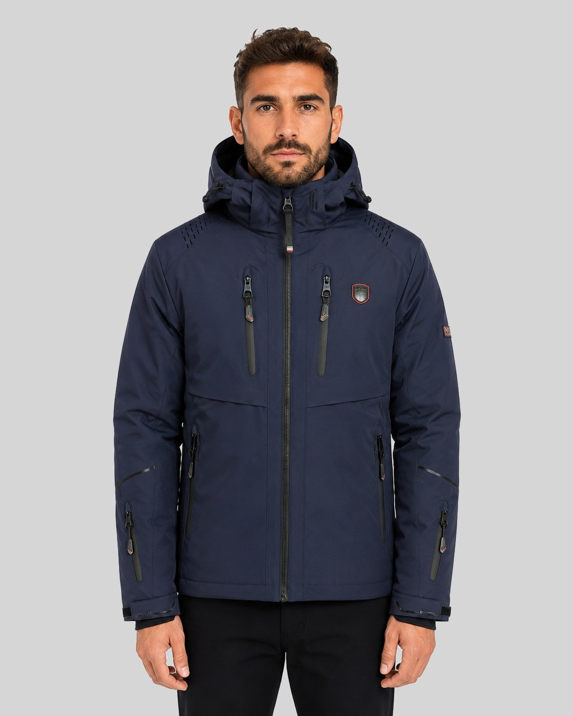 geographical-norway-waouh-herren-skijacke-wasserdicht-mit-kapuze image 1