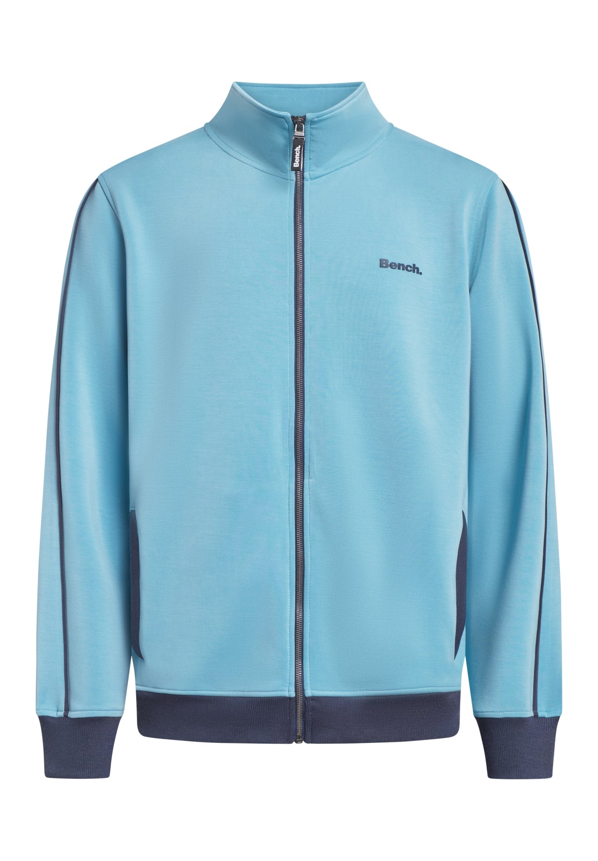 bench-anzio-sweatjacke-herren-blau-stehkragen-regular image 1