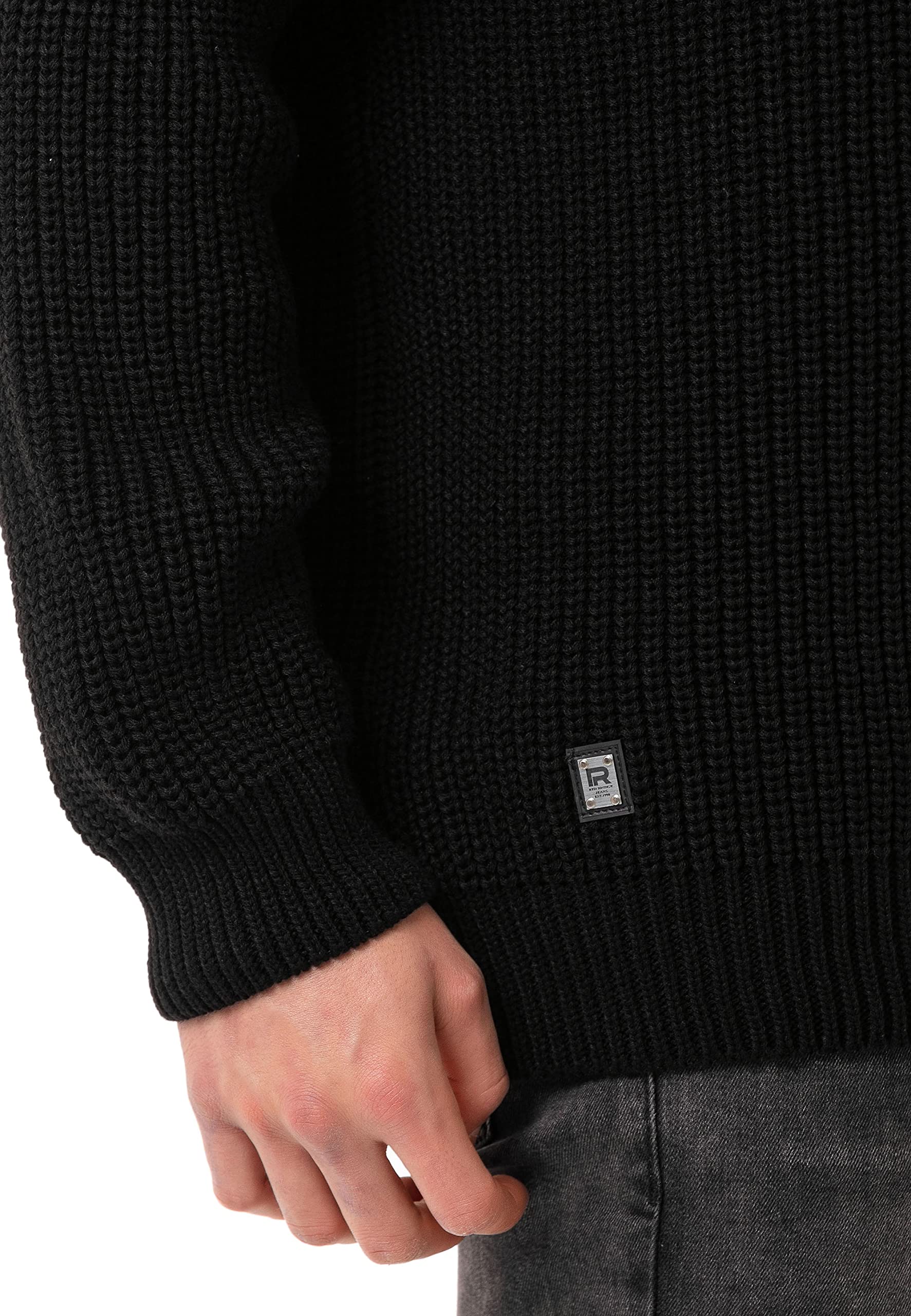 redbridge-pullover-strickpullover-hoodie-mit-kapuze-baumwolle image 5