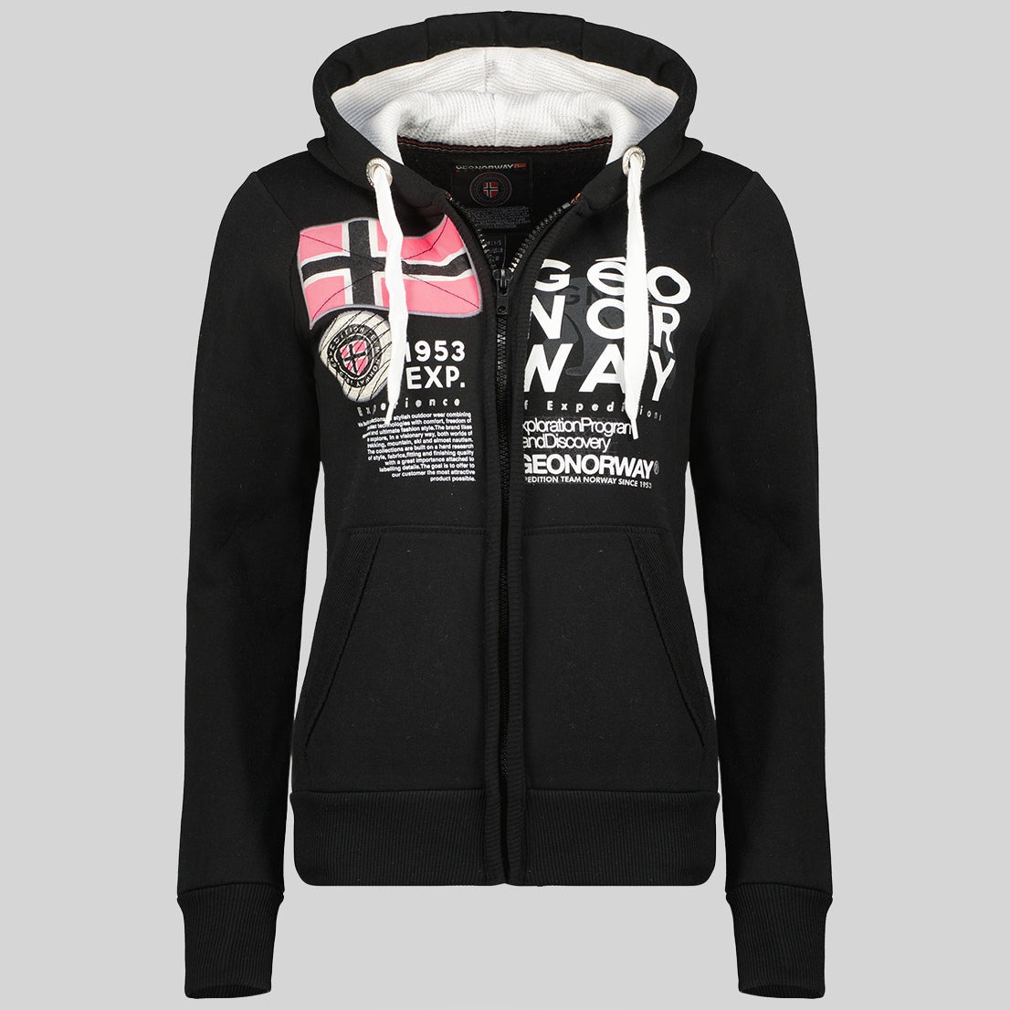 geographical-norway-gasado-hoodie-damen-marine-sweatshirt image 5