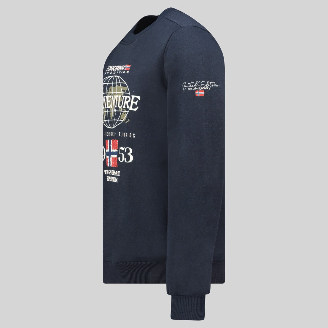 geographical-norway-golkovitz-sweatshirt-herren-mit-flaggenprint image 2
