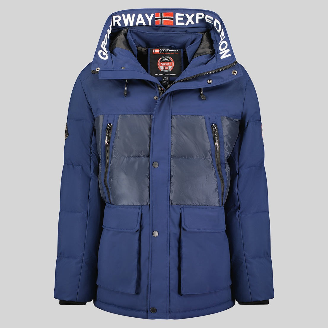 geographical-norway-alegrou-parka-herren-schwarz-mit-kapuze image 6